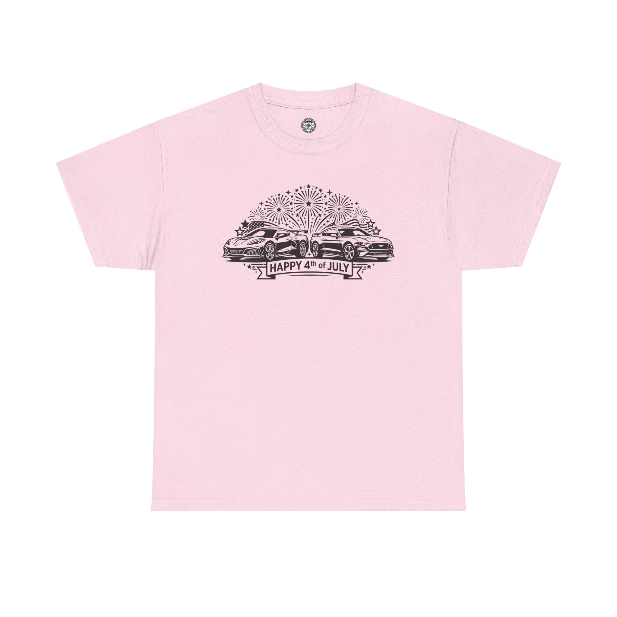 Unisex Heavy Cotton Tee — 4th of July — American V8's