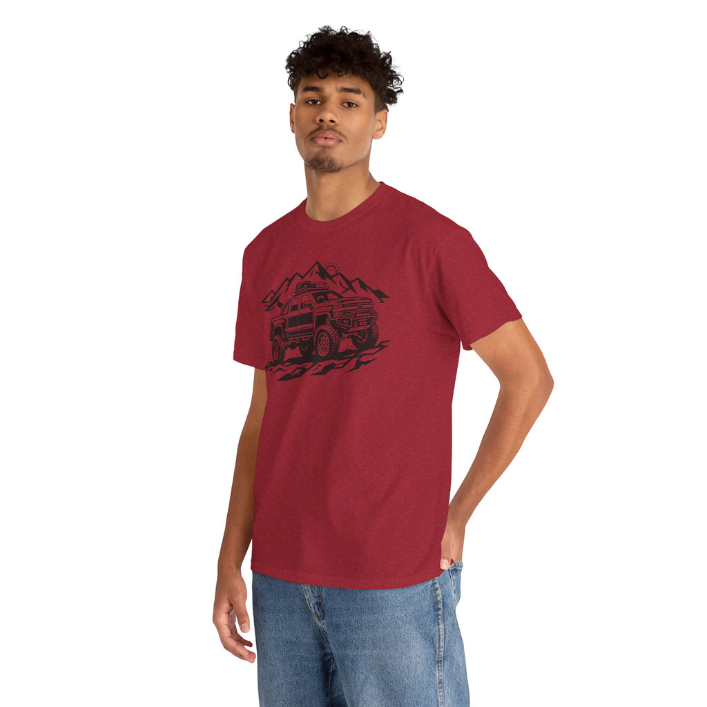 Unisex Heavy Cotton Tee — Mountain 4x4 Adventure