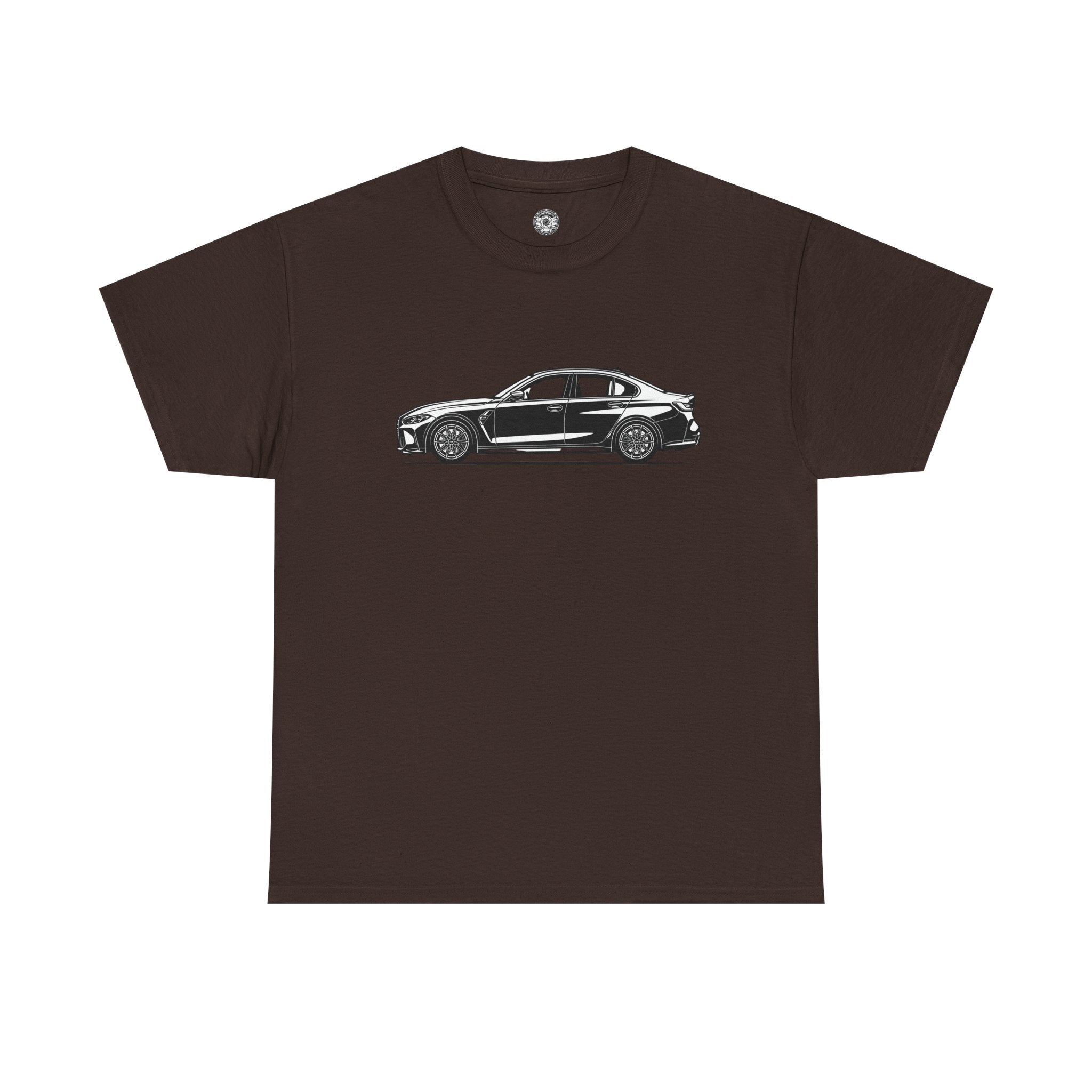 Unisex Heavy Cotton Tee — G80 Side Profile