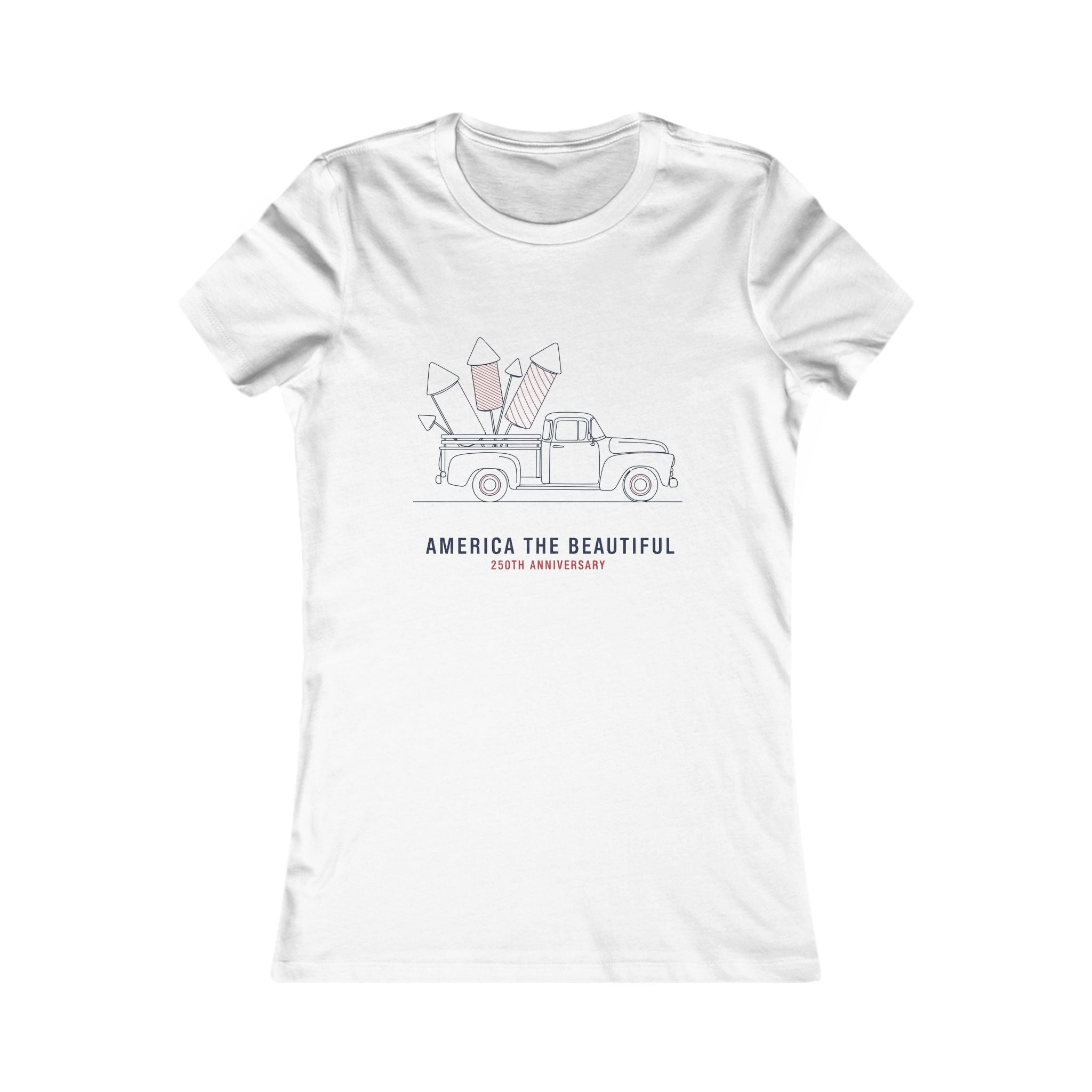 Women's Tee — America The Beautiful Truck
