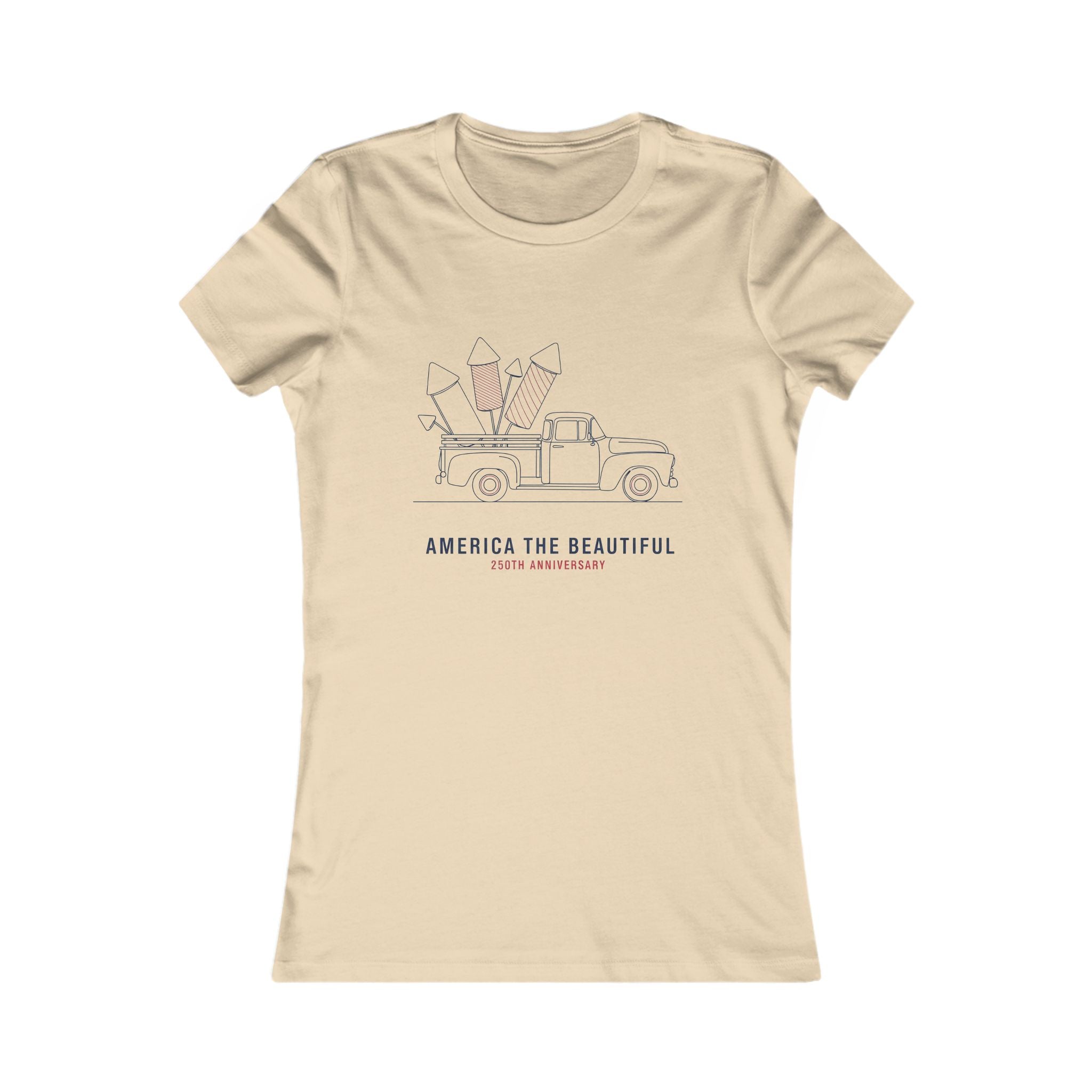 Women's Tee — America The Beautiful Truck