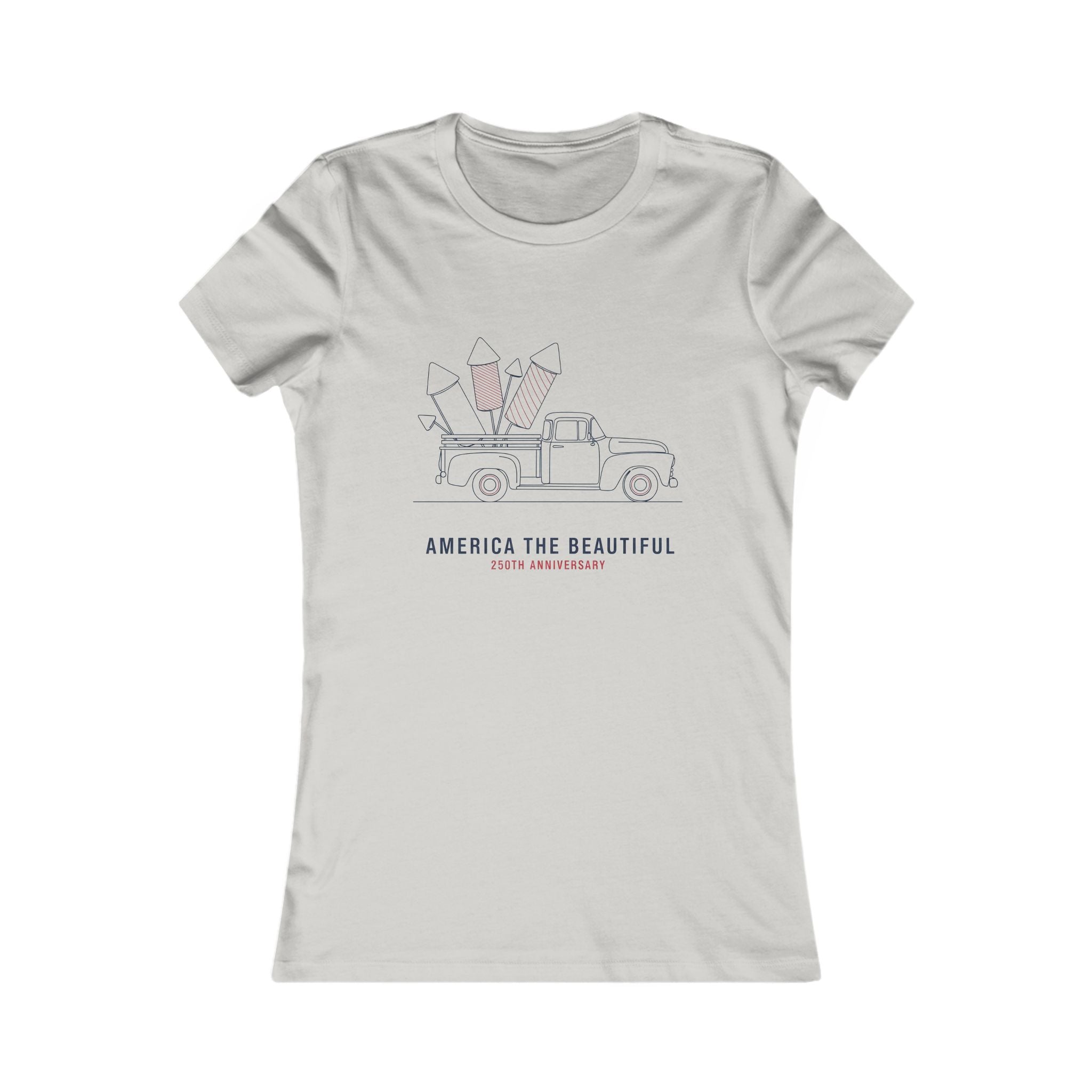 Women's Tee — America The Beautiful Truck