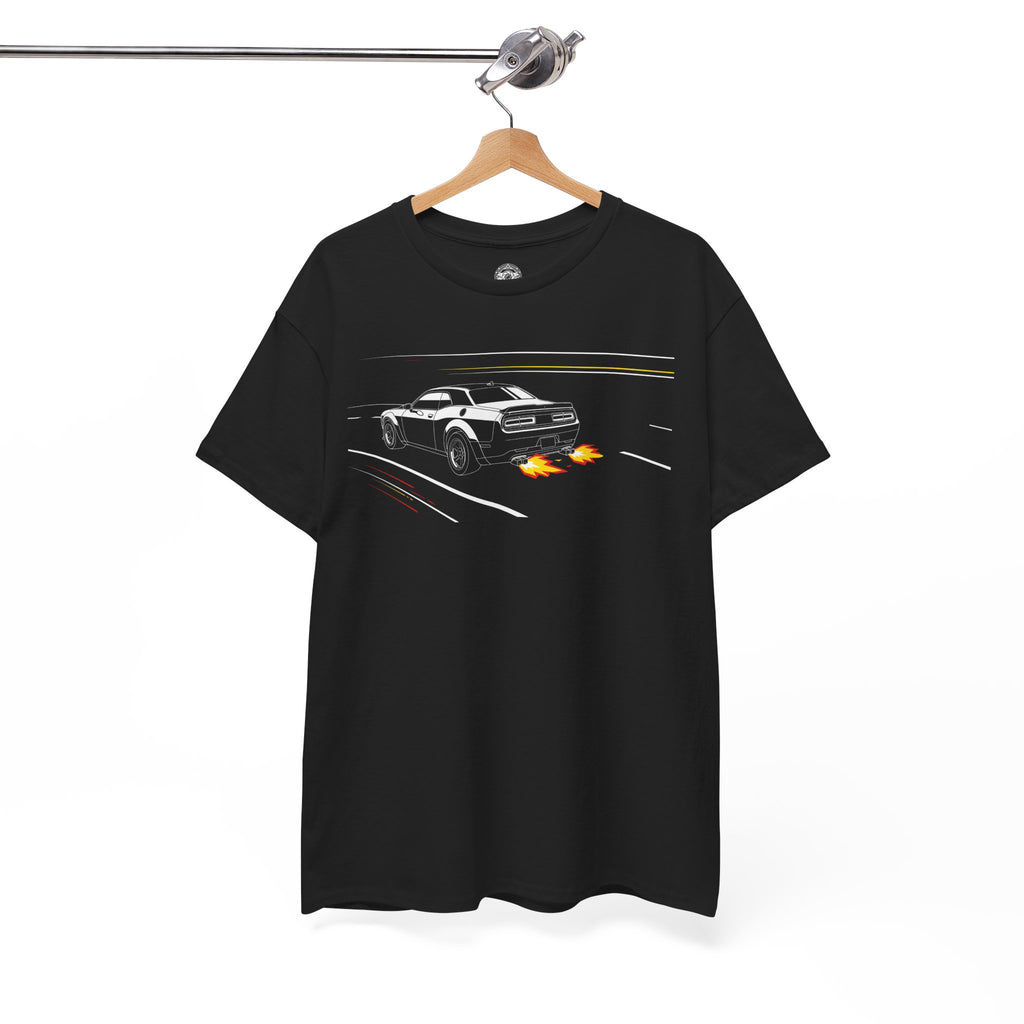 Unisex Heavy Cotton Tee — Challenger Backfire