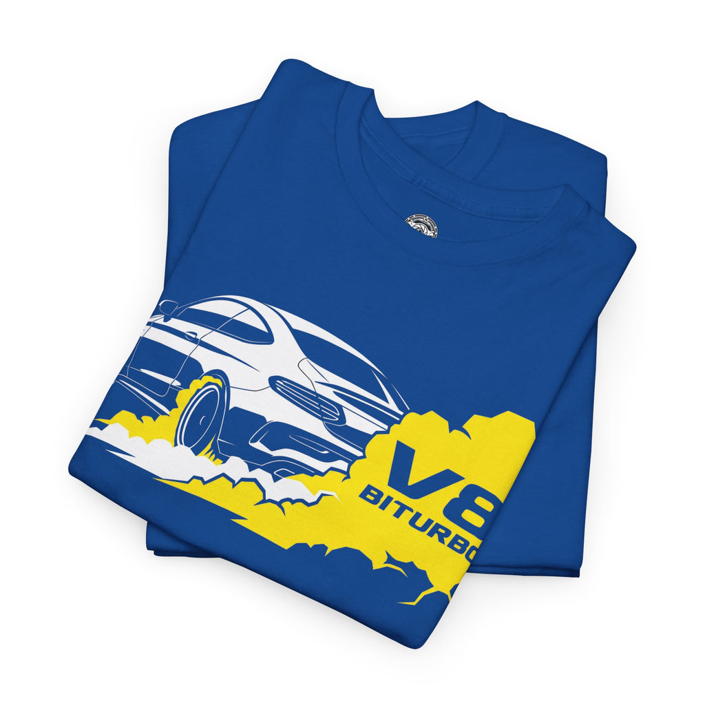 Unisex Heavy Cotton Tee — V8 Biturbo Burnout