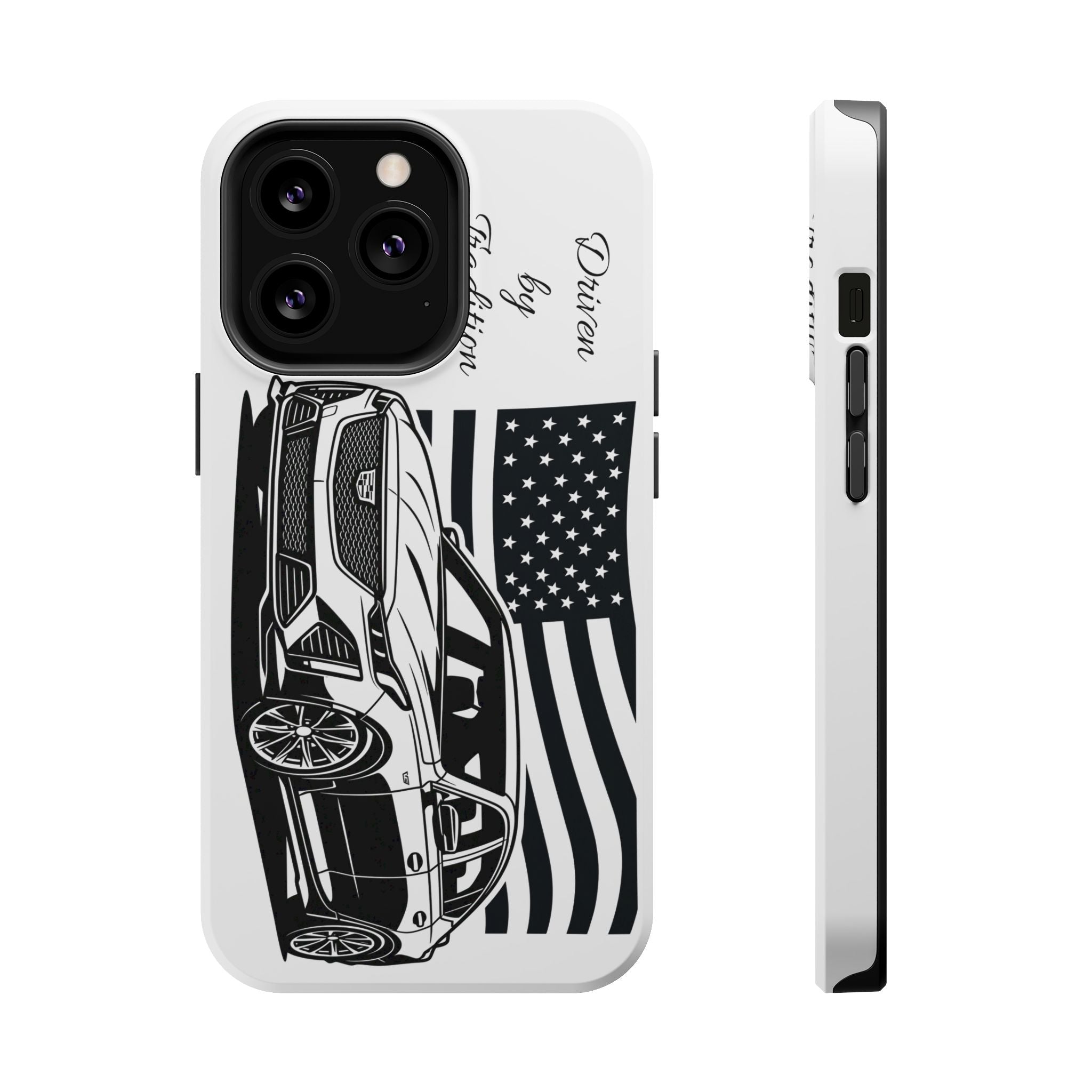 Magnetic Impact-Resistant Phone Case — "Driven by Tradition"