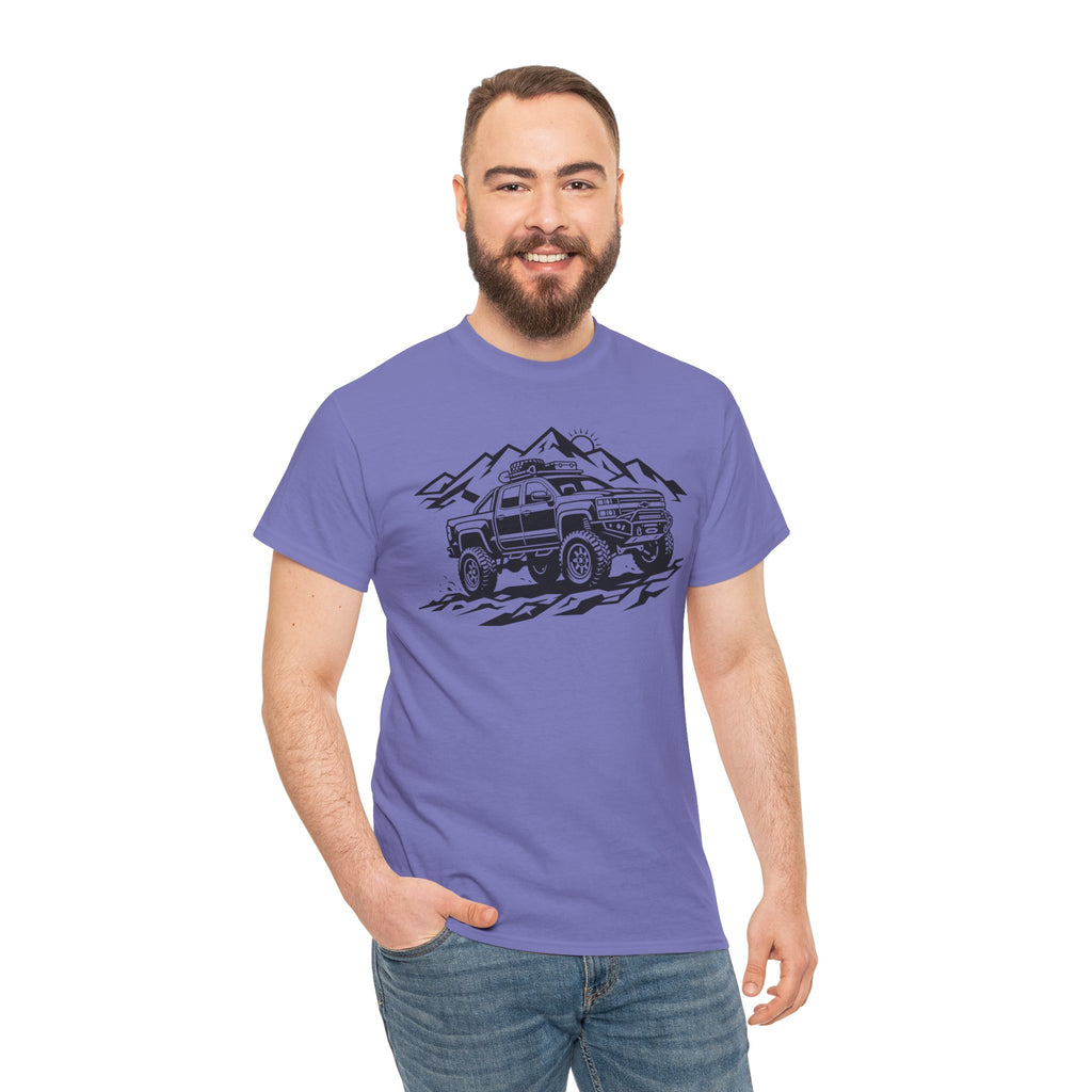 Unisex Heavy Cotton Tee — Mountain 4x4 Adventure