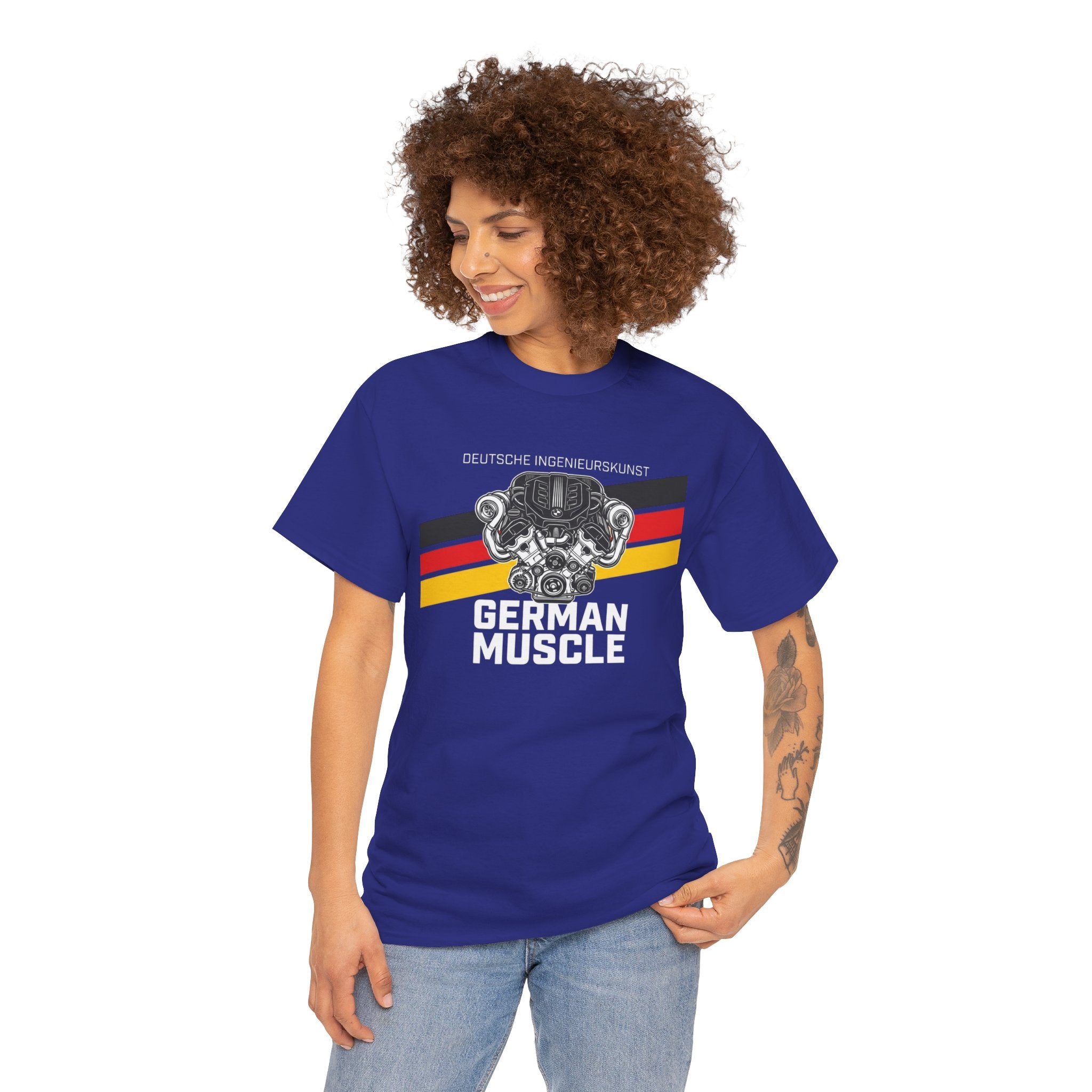 Unisex Heavy Cotton Tee - German Muscle