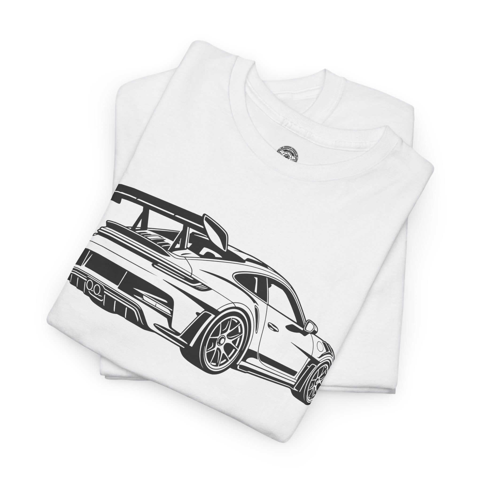 Unisex Heavy Cotton Tee — 992 Rear Profile