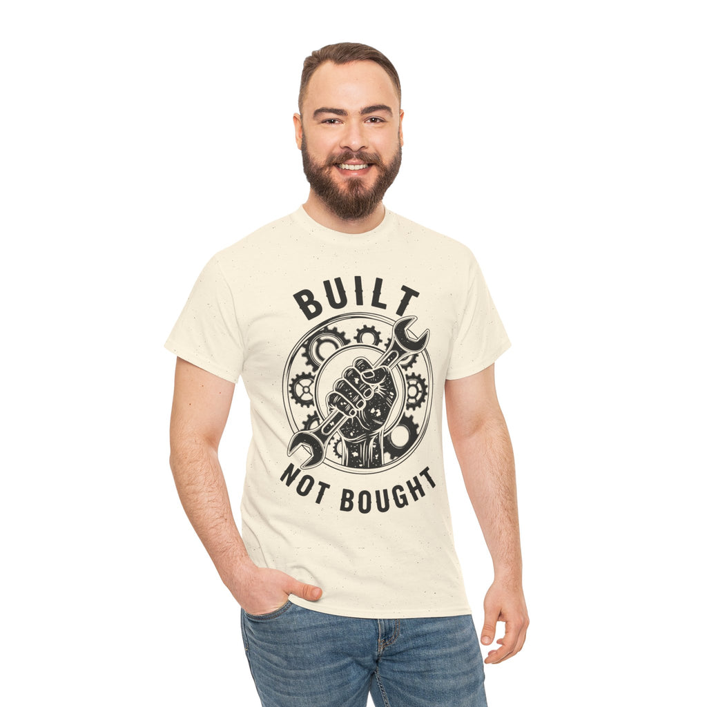 Unisex Heavy Cotton Tee — Built Not Bought