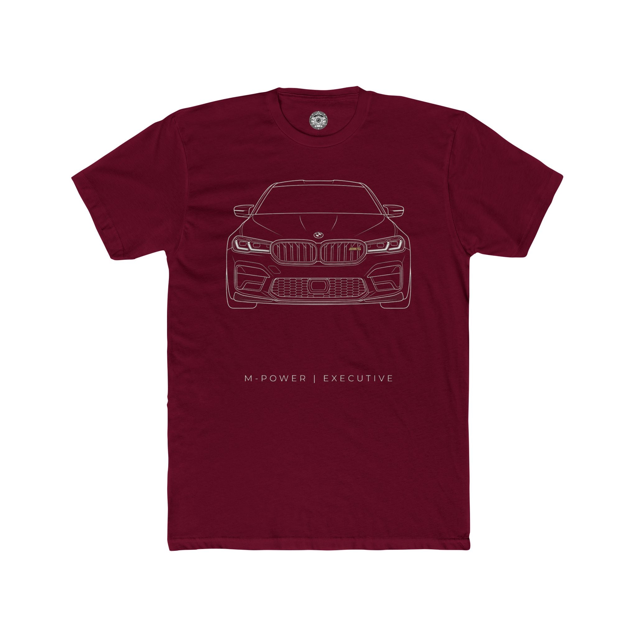 Men's Cotton Crew Tee — M Power | Executive