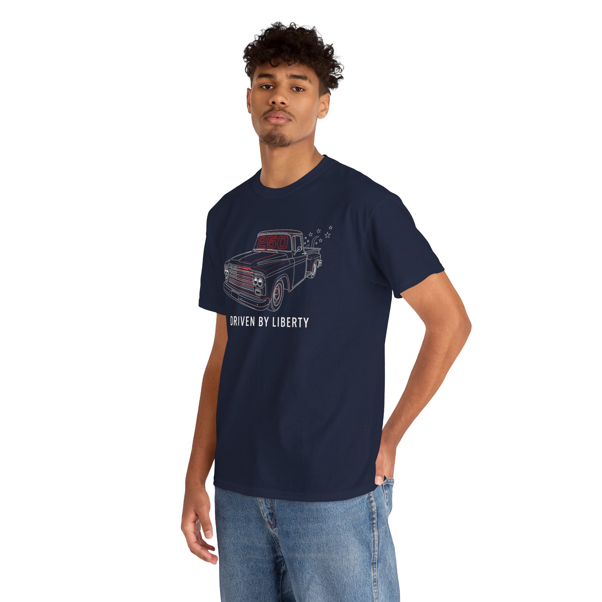 Unisex Heavy Cotton Tee — Driven by Liberty