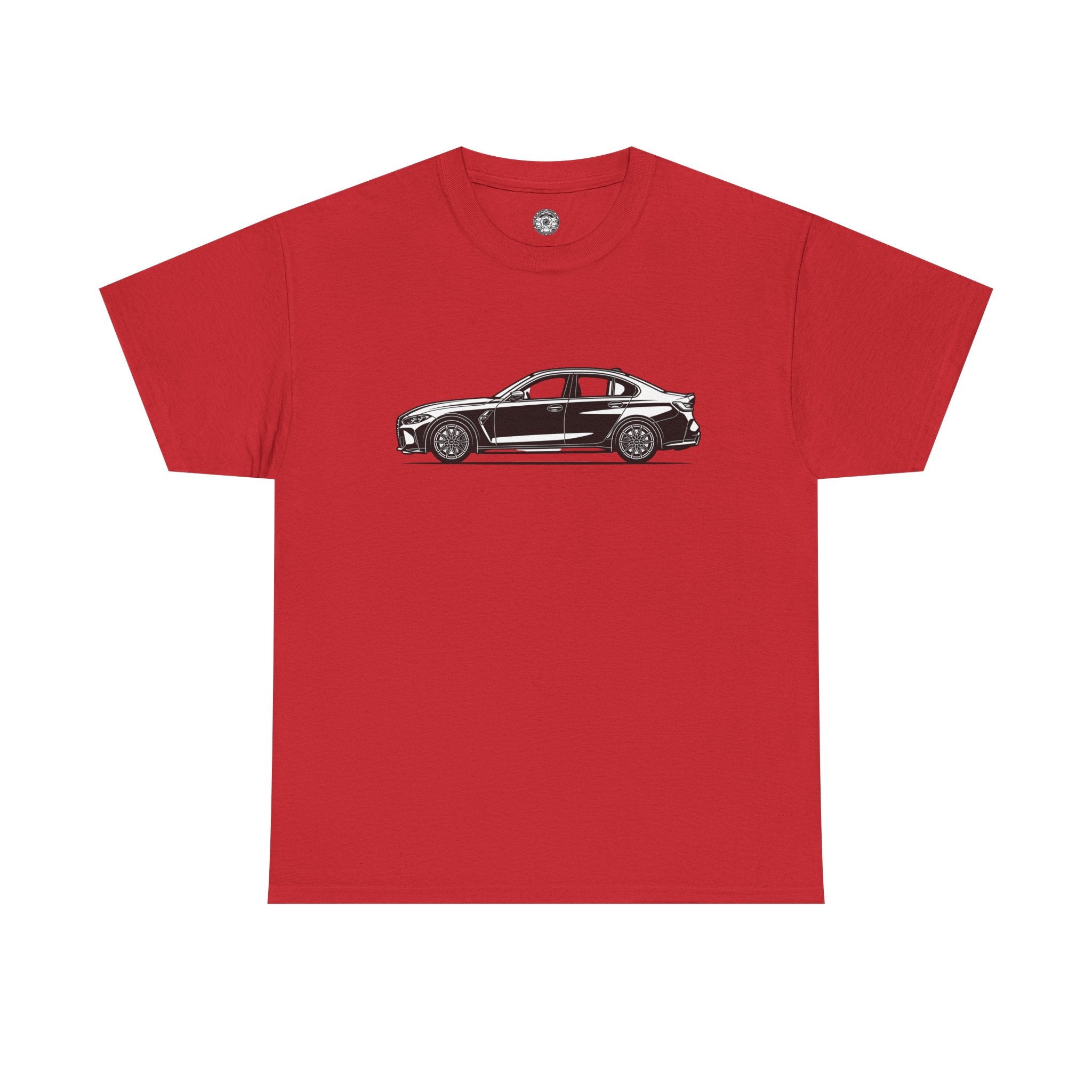 Unisex Heavy Cotton Tee — G80 Side Profile