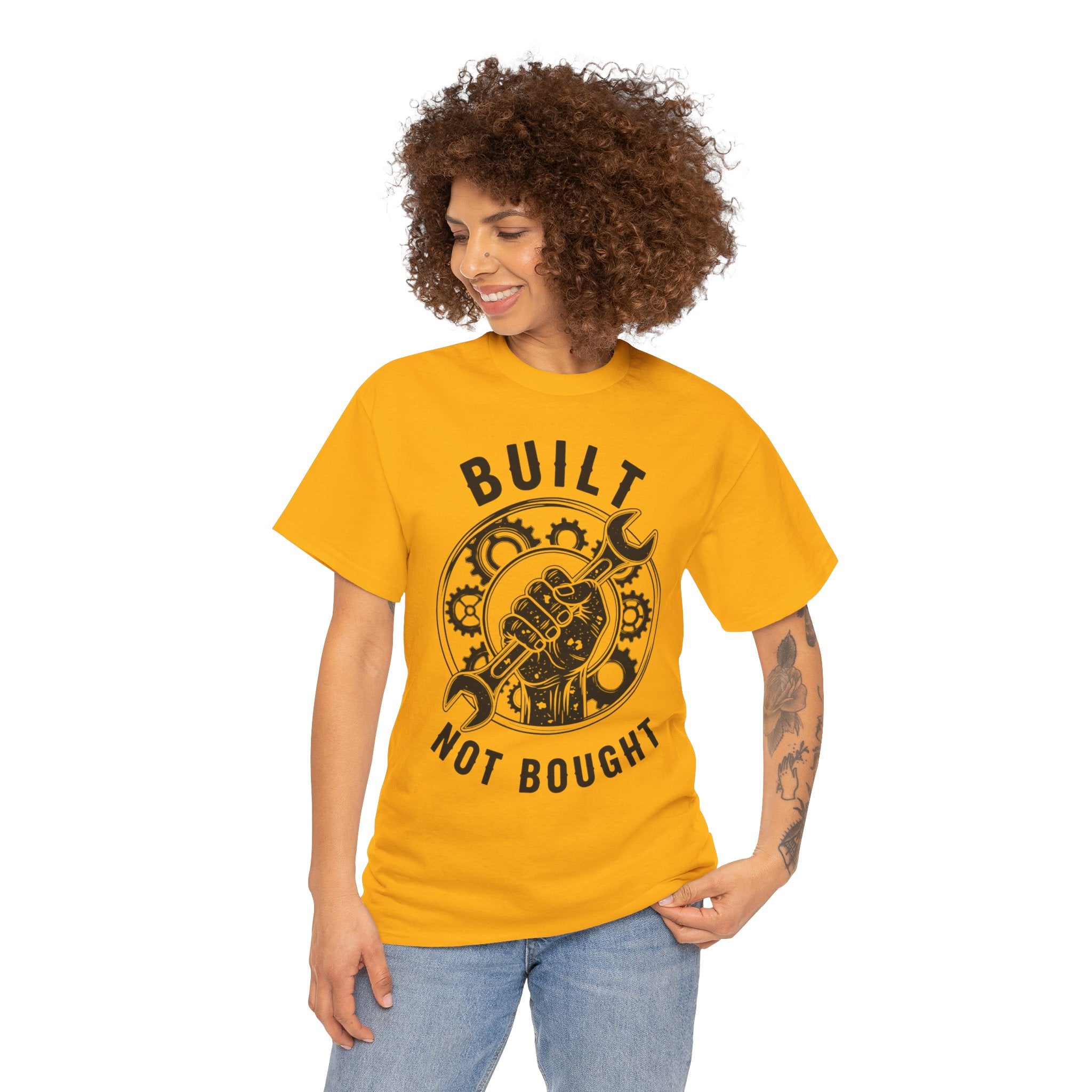 Unisex Heavy Cotton Tee — Built Not Bought
