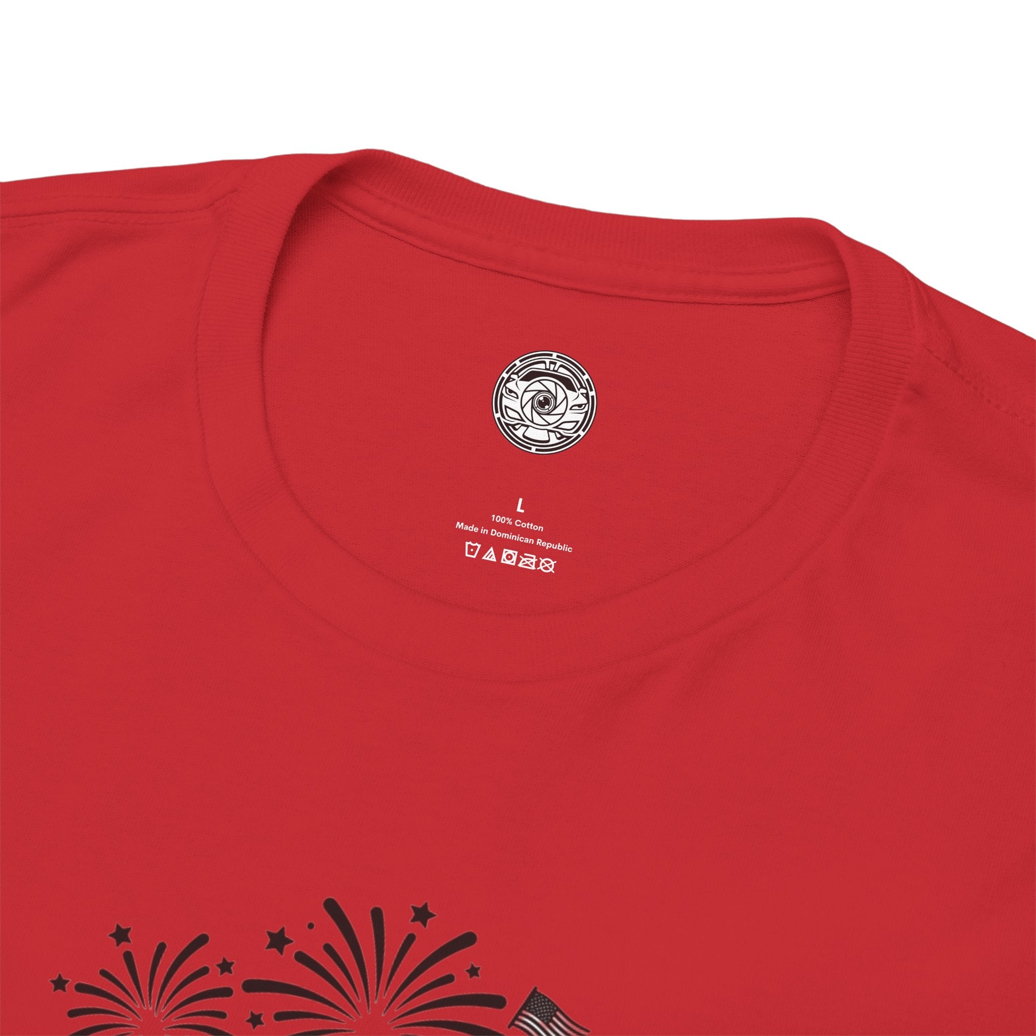 Unisex Heavy Cotton Tee — 4th of July — Modern American Muscle