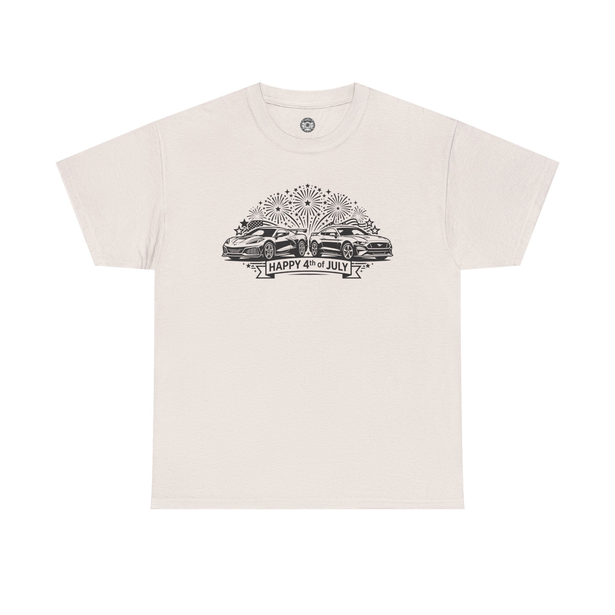 Unisex Heavy Cotton Tee — 4th of July — American V8's