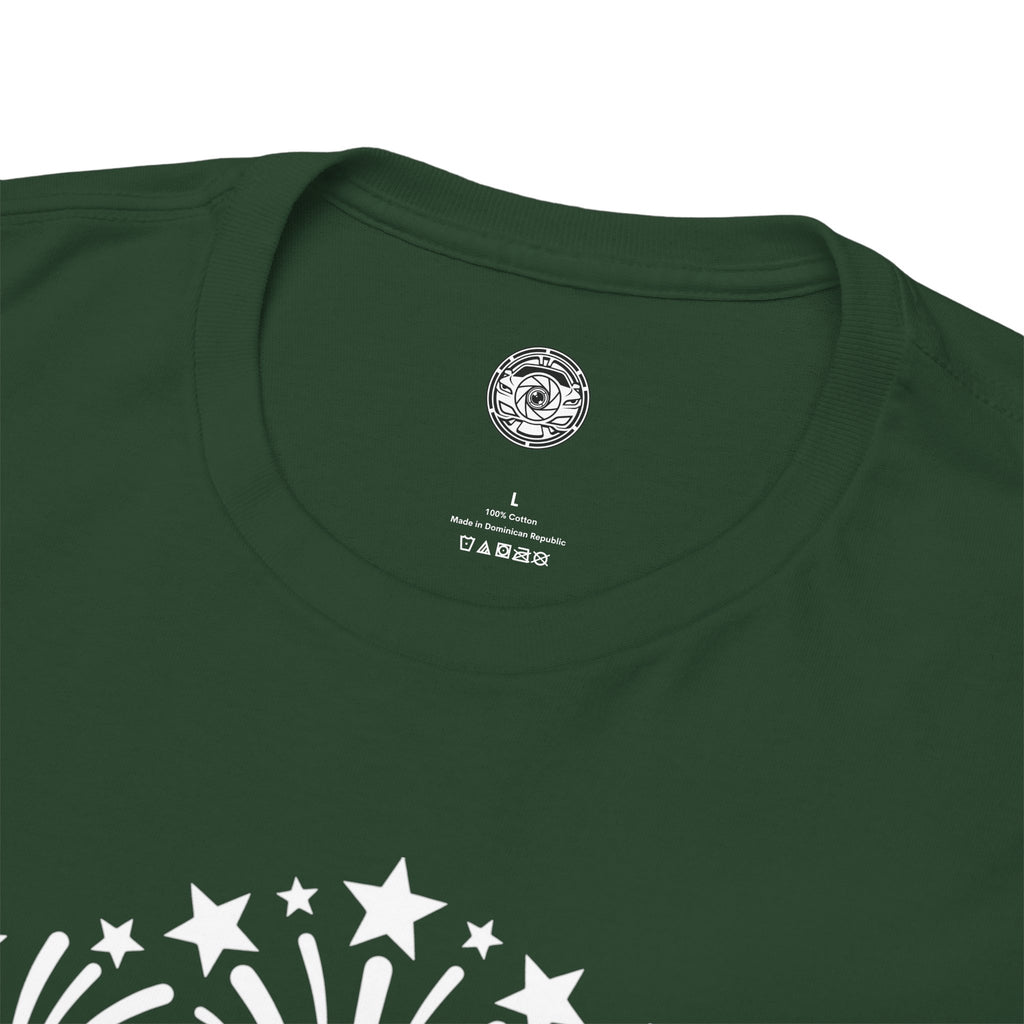 Unisex Heavy Cotton Tee — V8/Fireworks