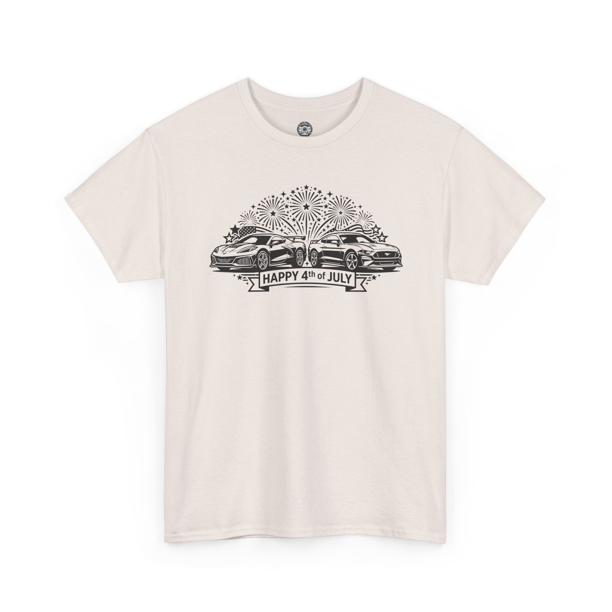 Unisex Heavy Cotton Tee — 4th of July — American V8's