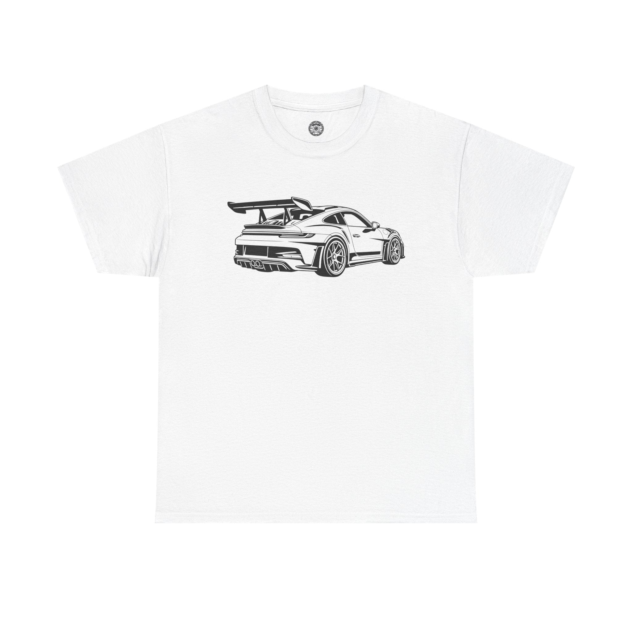 Unisex Heavy Cotton Tee — 992 Rear Profile