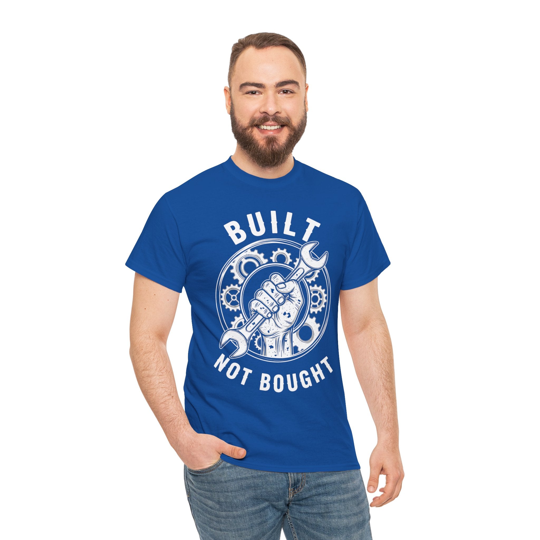 Unisex Heavy Cotton Tee — Built Not Bought