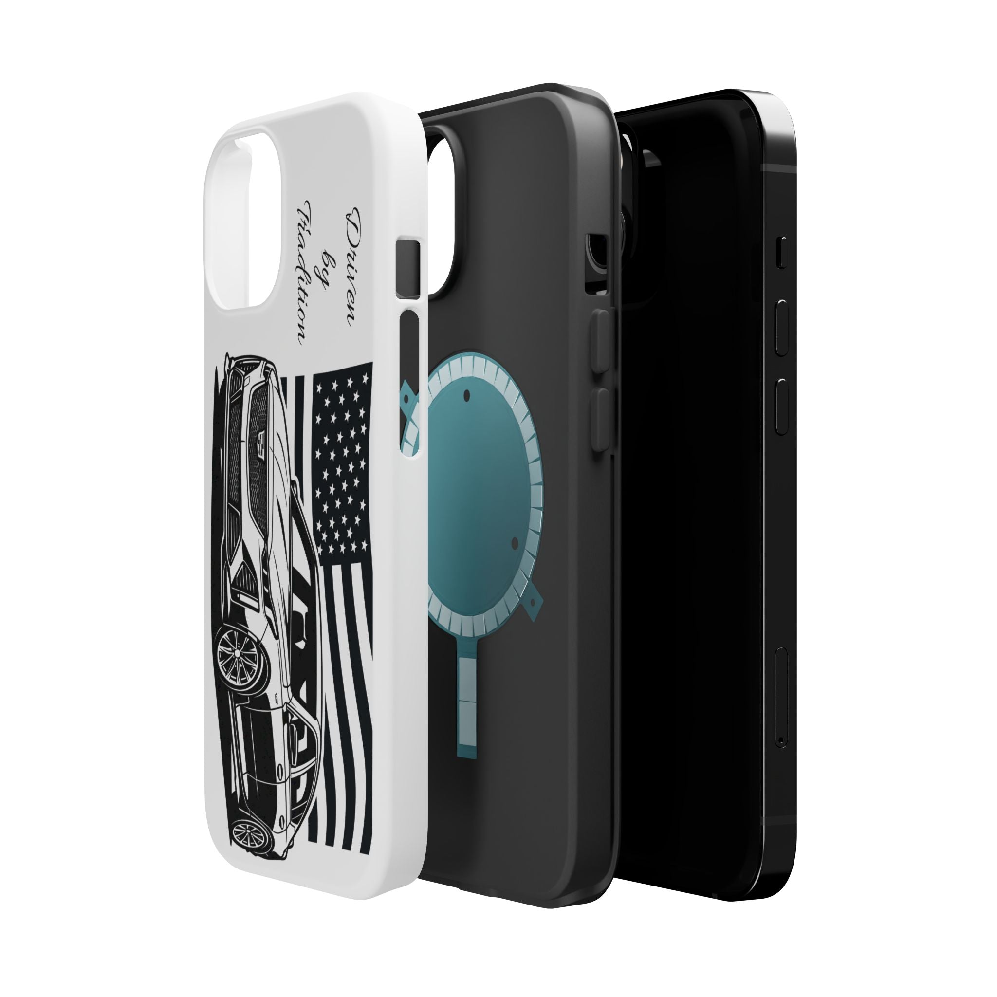 Magnetic Impact-Resistant Phone Case — "Driven by Tradition"