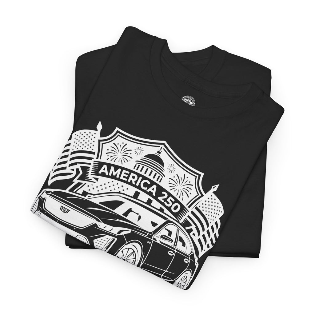 Unisex Heavy Cotton Tee — 4th of July — American Sedan
