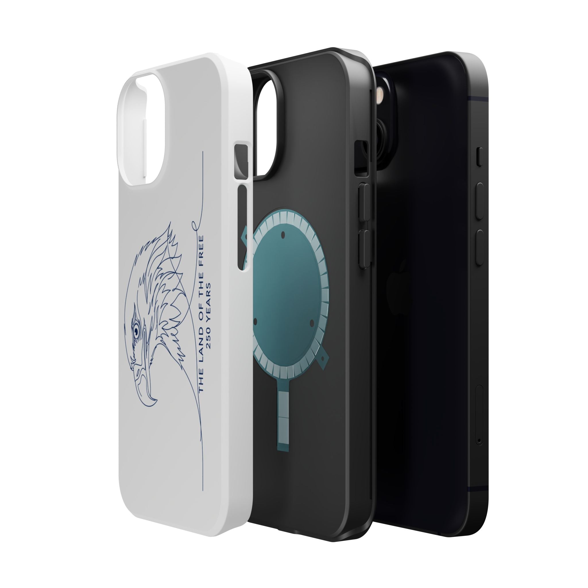 Magnetic Impact-Resistant Phone Case — "The Land of the Free" 250 Years