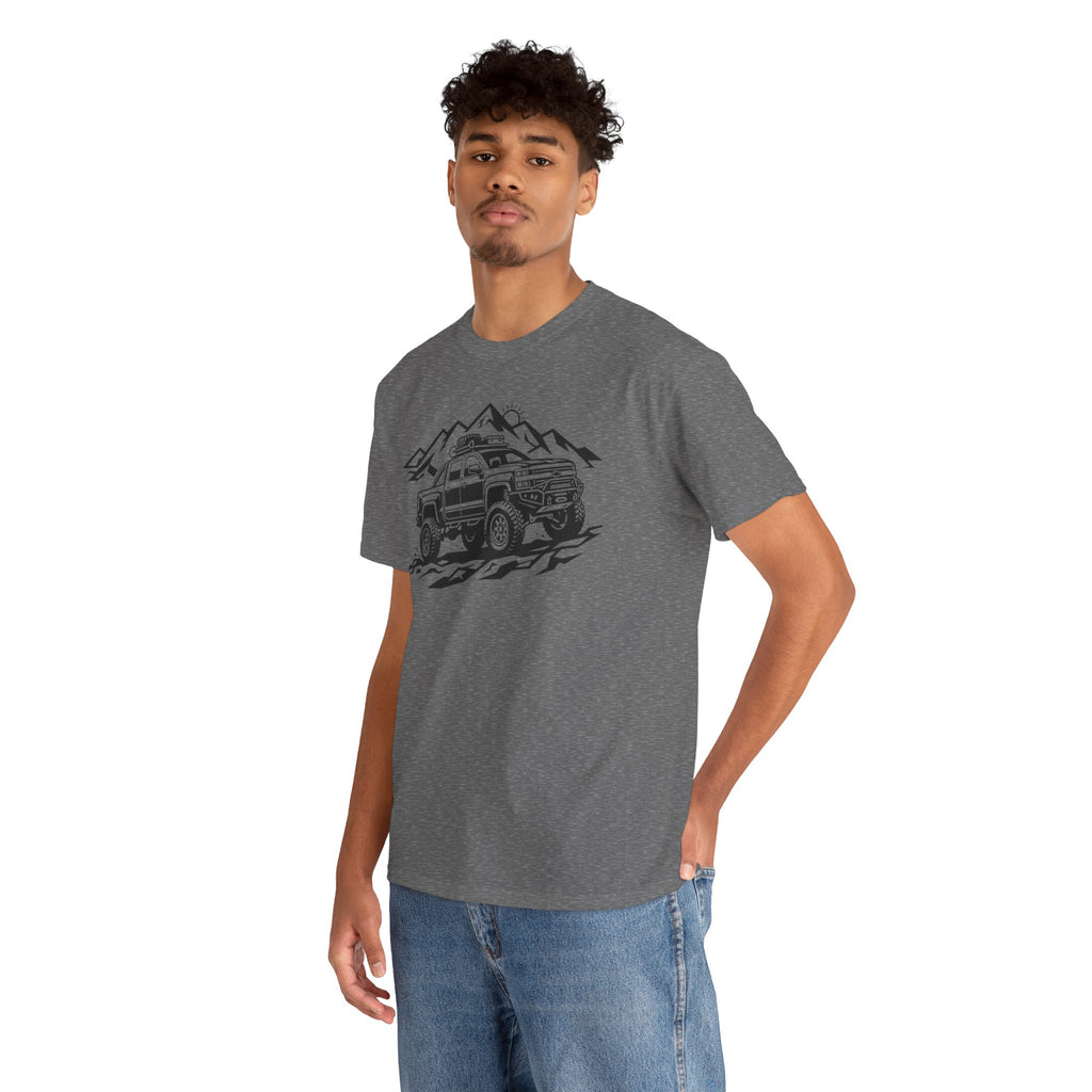 Unisex Heavy Cotton Tee — Mountain 4x4 Adventure