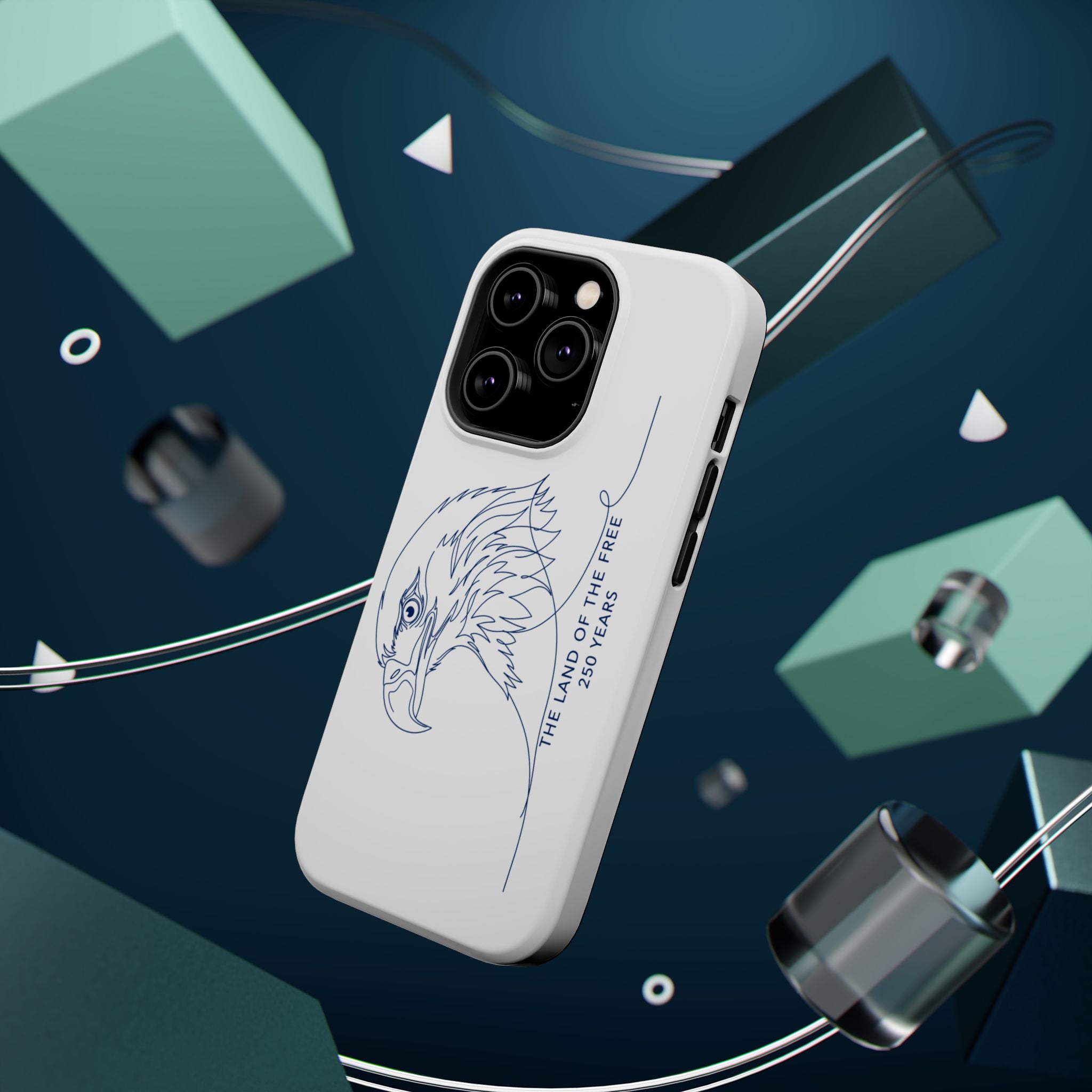 Magnetic Impact-Resistant Phone Case — "The Land of the Free" 250 Years