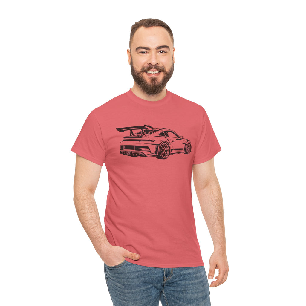 Unisex Heavy Cotton Tee — 992 Rear Profile
