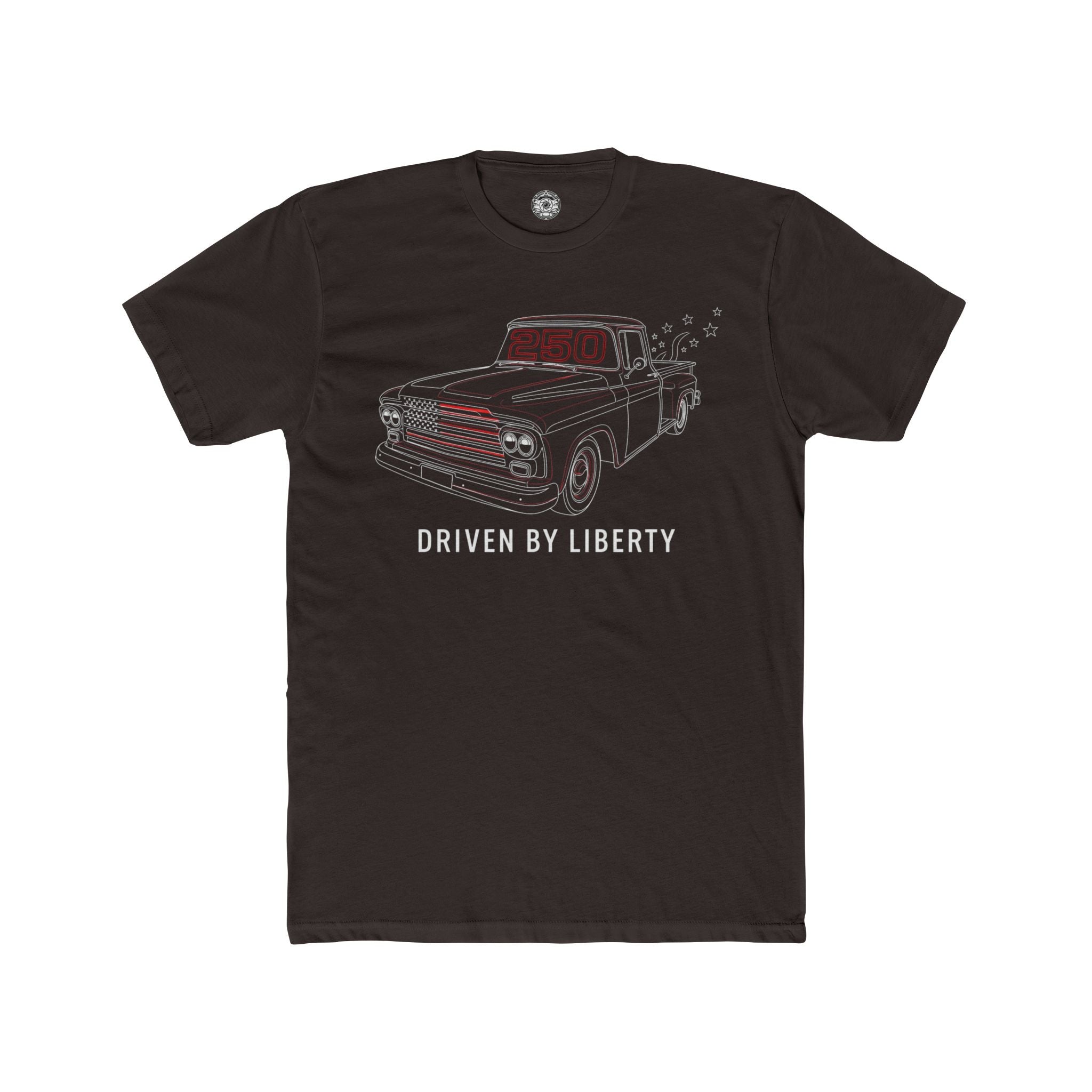 Men's Cotton Crew Tee — Driven by Liberty