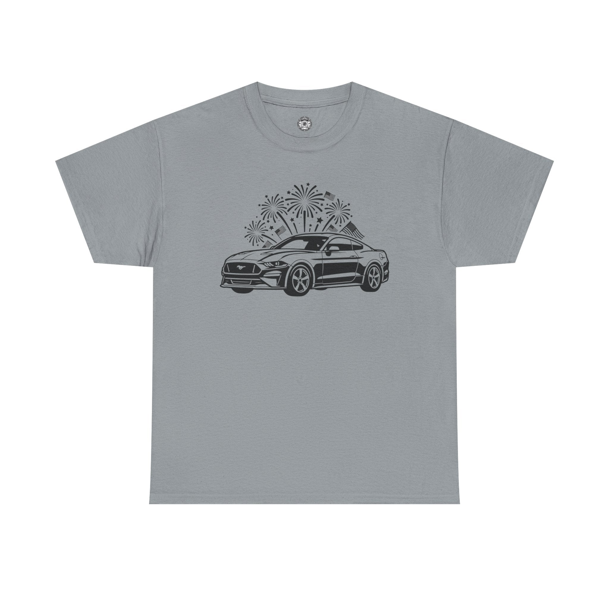 Unisex Heavy Cotton Tee — 4th of July — Modern American Muscle