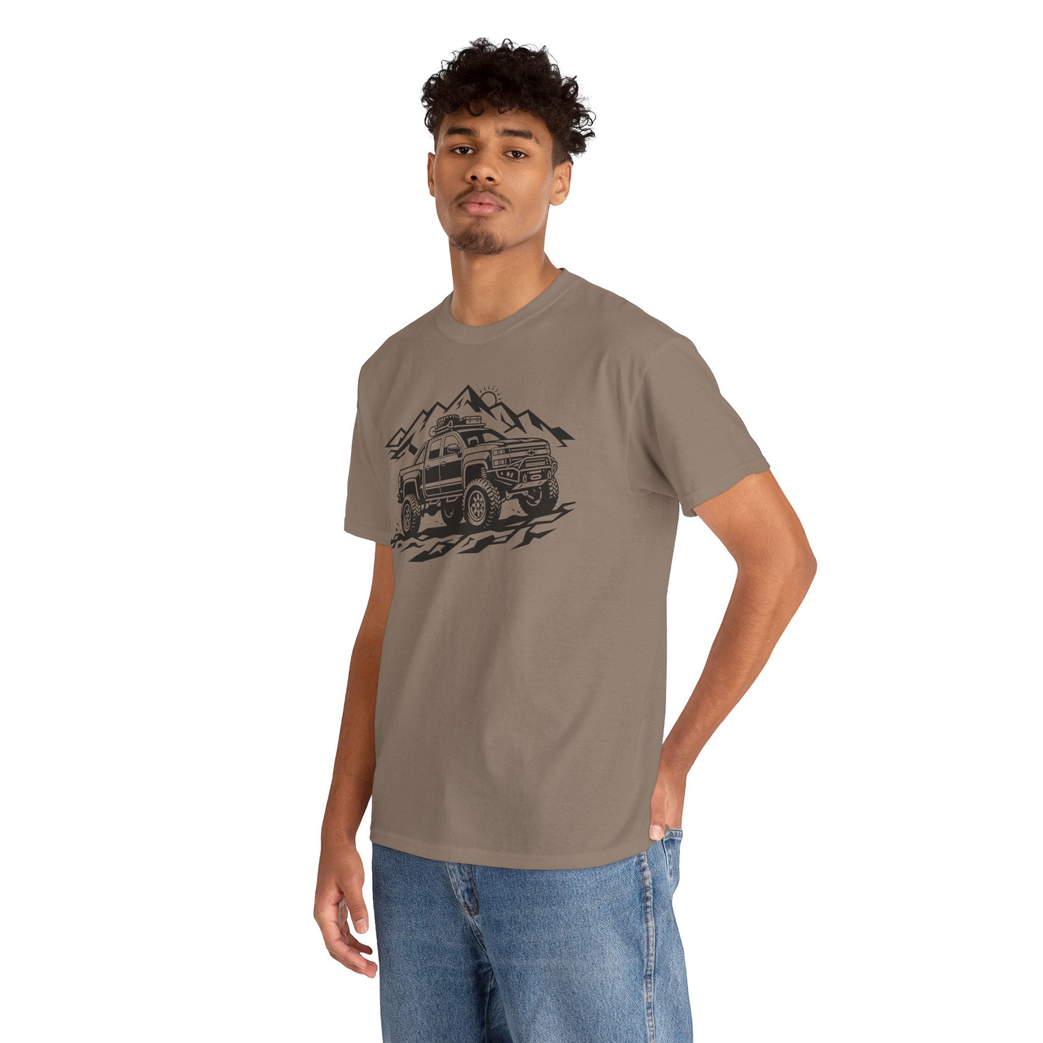 Unisex Heavy Cotton Tee — Mountain 4x4 Adventure