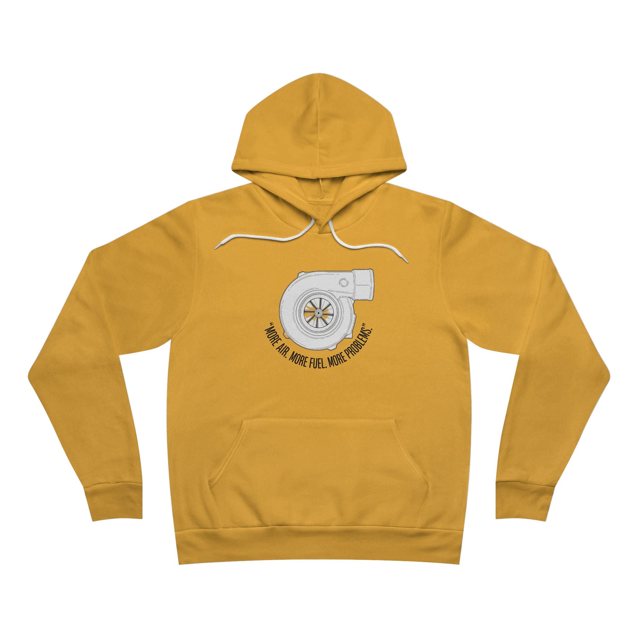 Unisex Sponge Fleece Pullover Hoodie — More Air. More Fuel. More Problems.