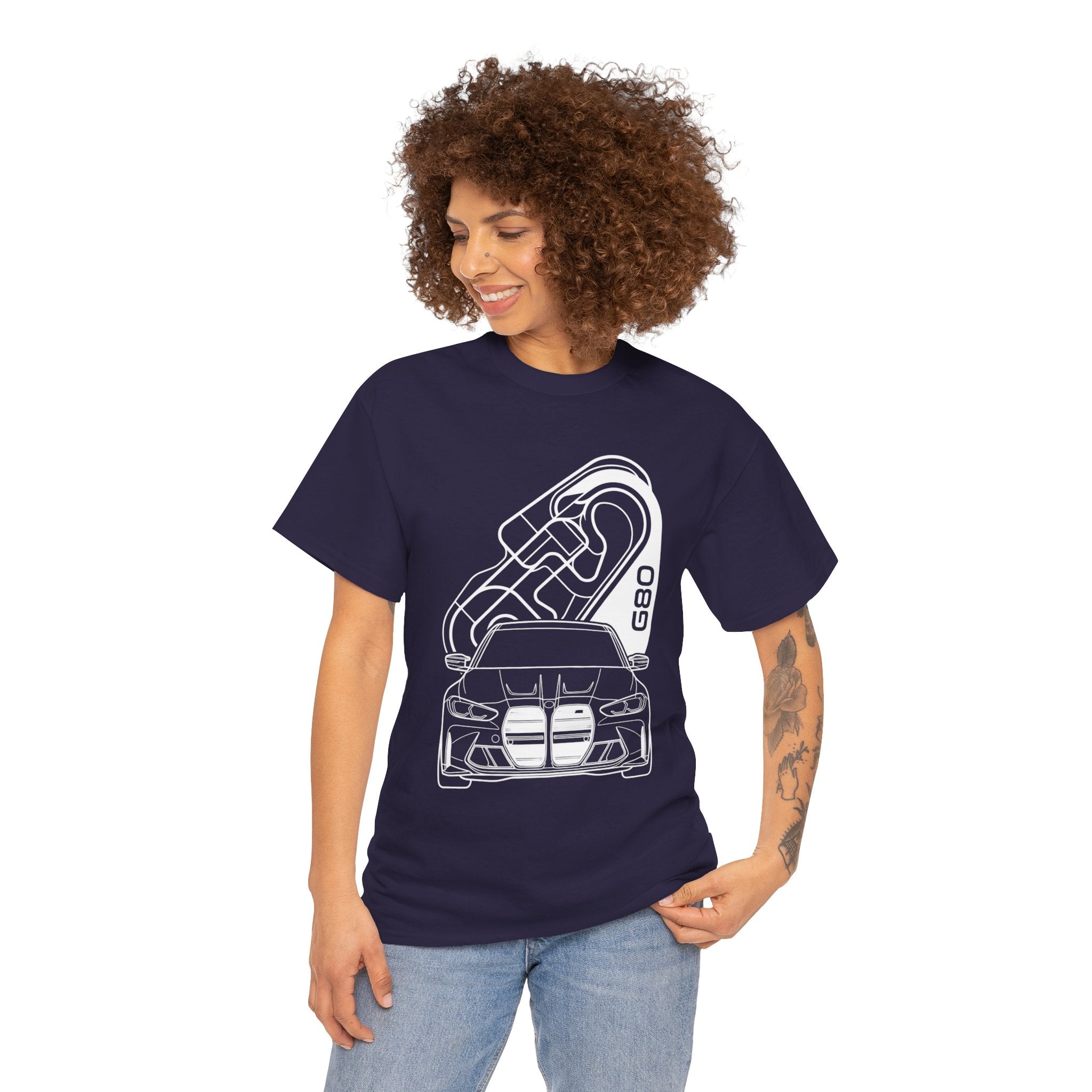 Unisex Heavy Cotton Tee — G80 Track