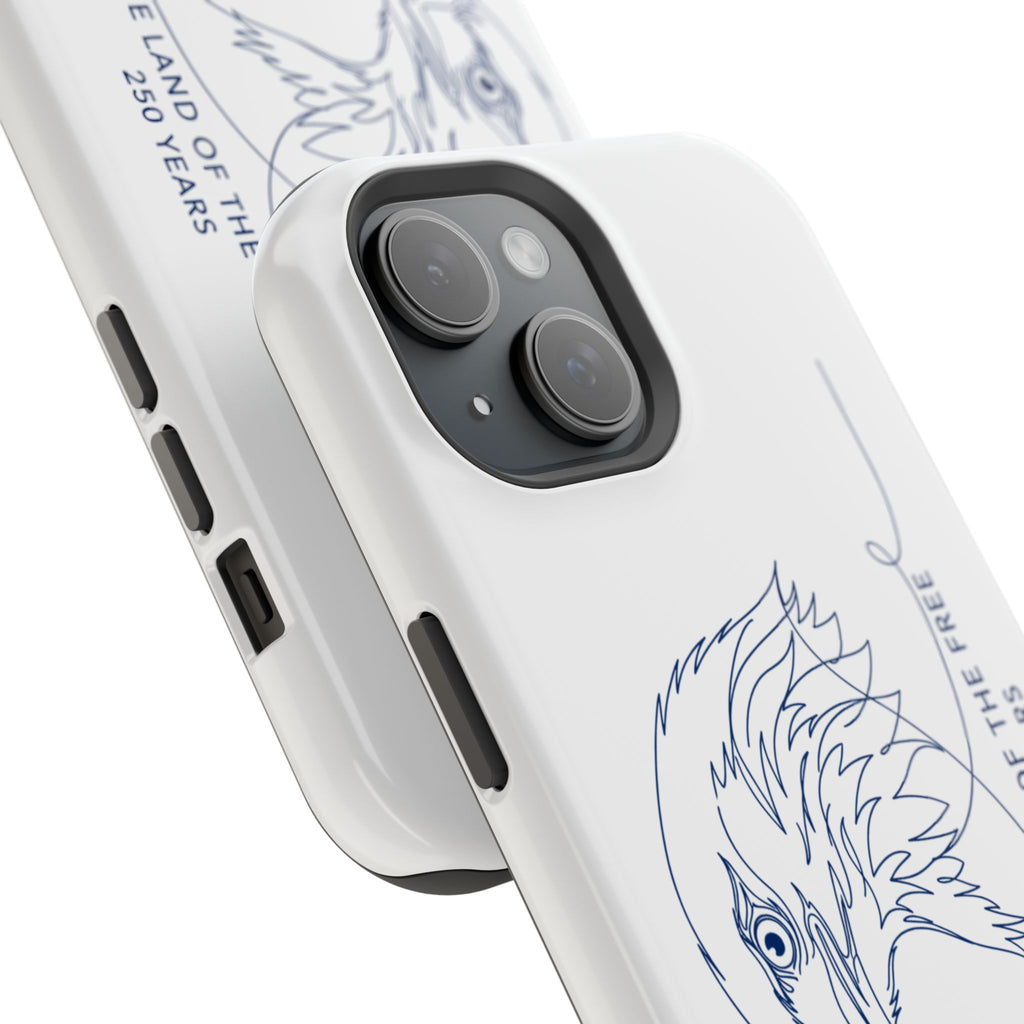 Magnetic Impact-Resistant Phone Case — "The Land of the Free" 250 Years