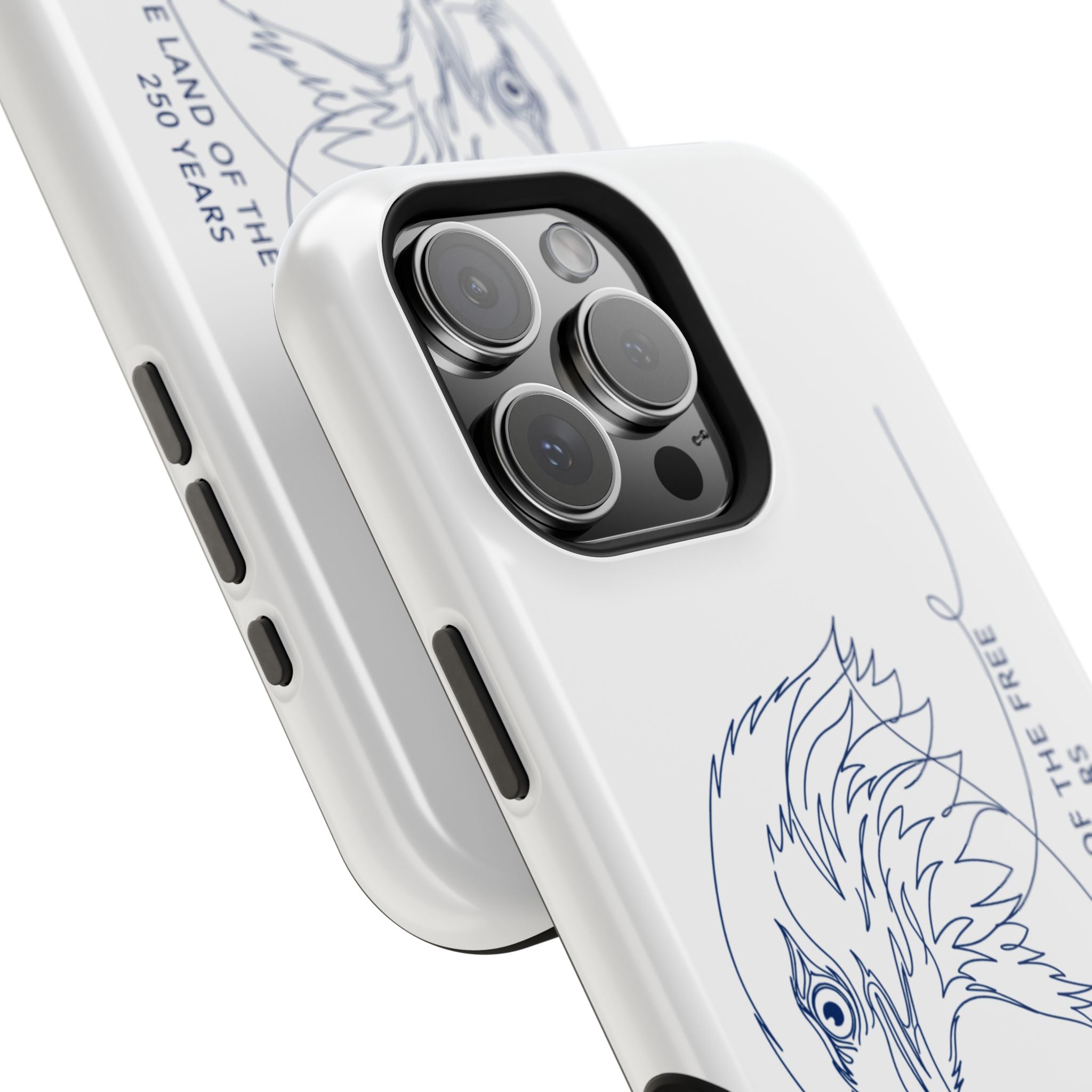 Magnetic Impact-Resistant Phone Case — "The Land of the Free" 250 Years