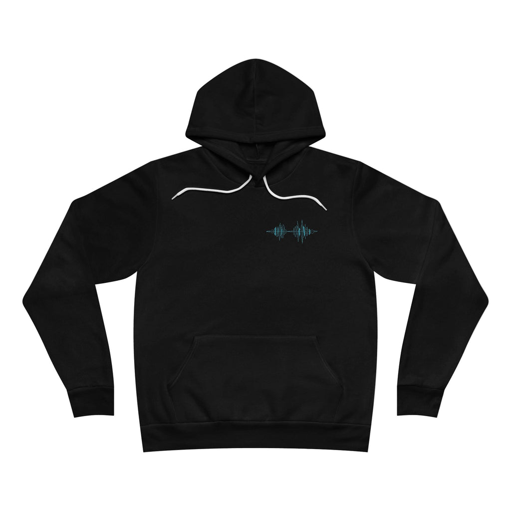 Unisex Sponge Fleece Pullover Hoodie — 'Unequal Length'