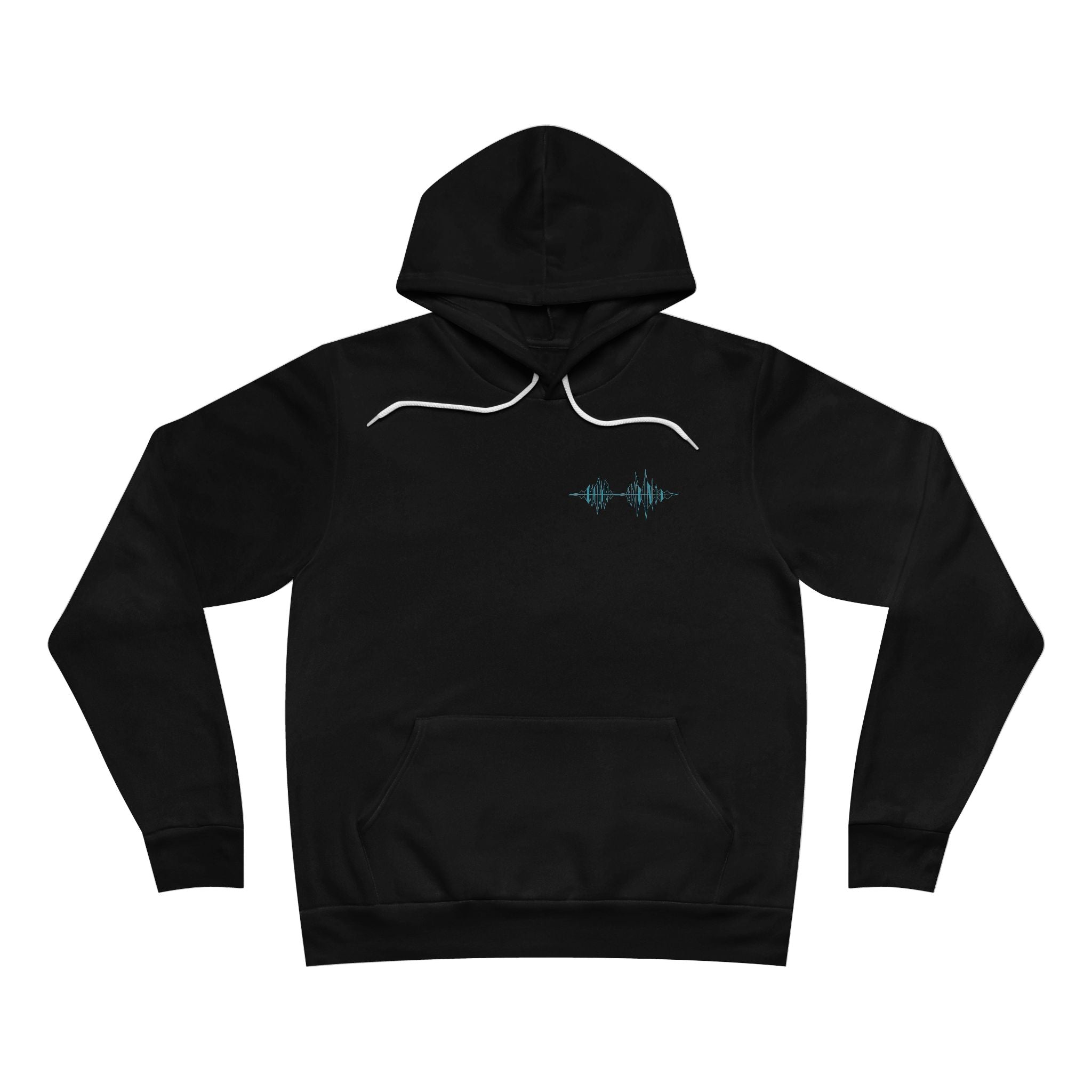 Unisex Sponge Fleece Pullover Hoodie — 'Unequal Length'