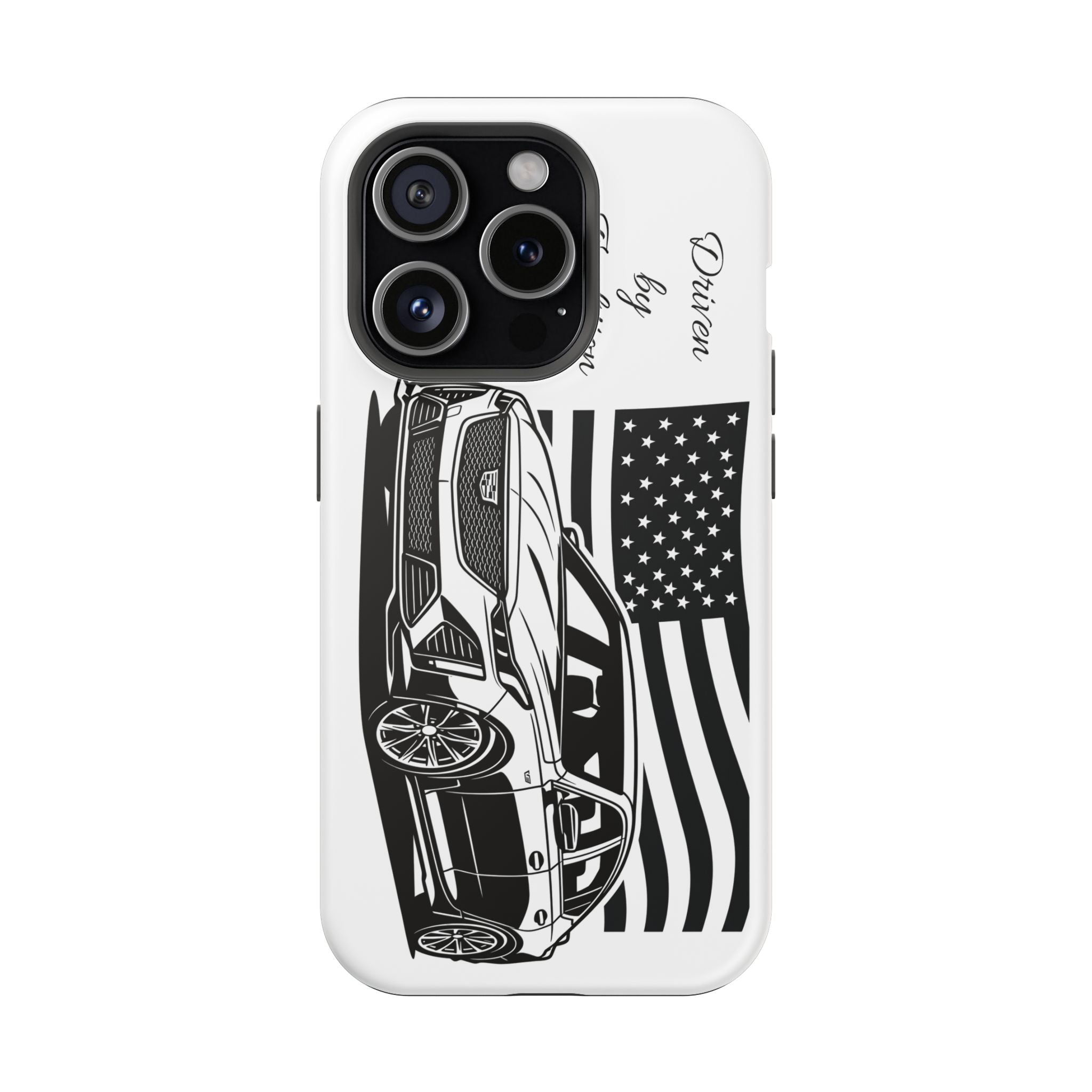 Magnetic Impact-Resistant Phone Case — "Driven by Tradition"