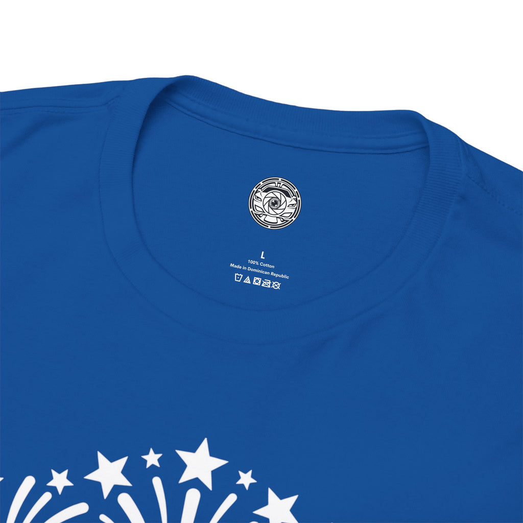 Unisex Heavy Cotton Tee — V8/Fireworks