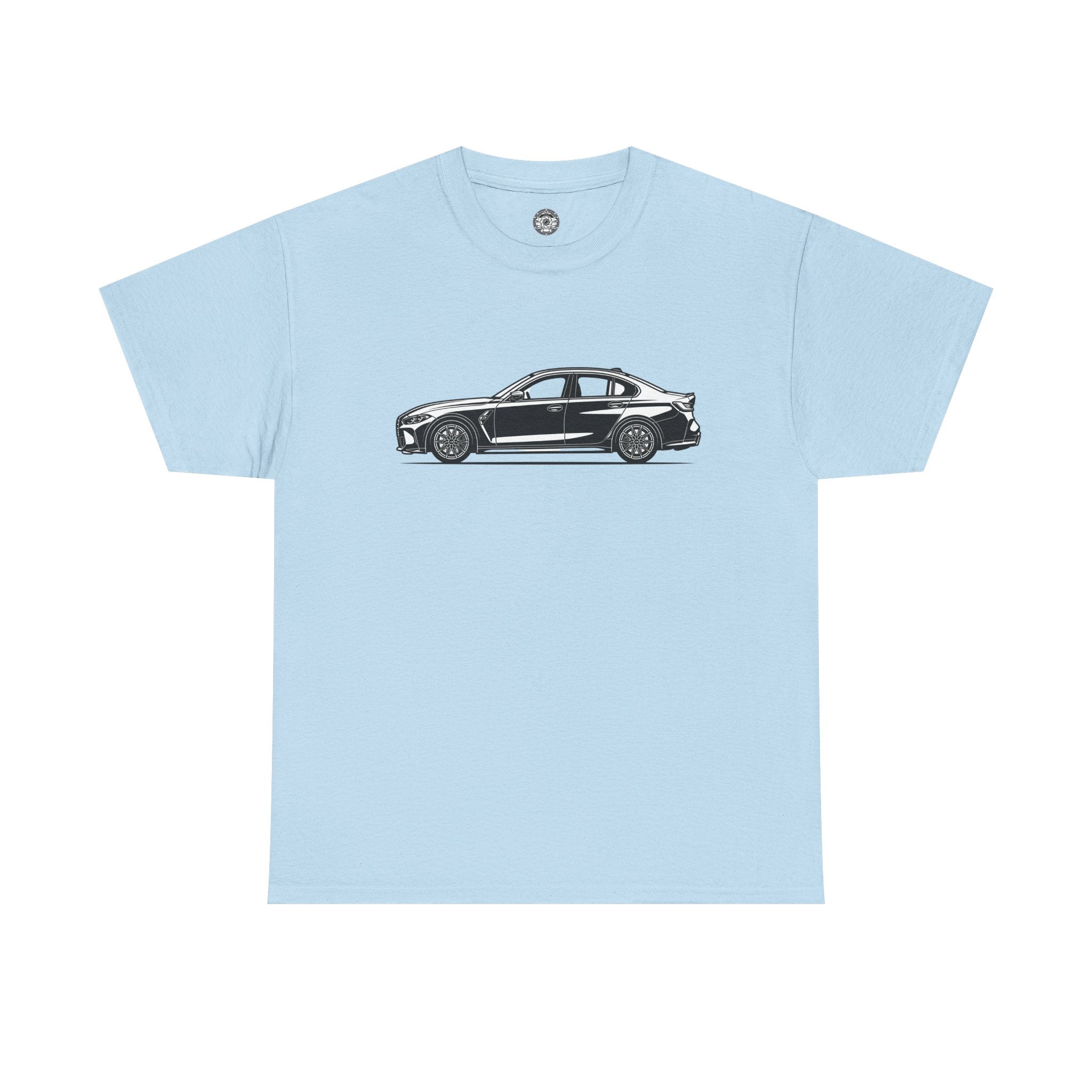 Unisex Heavy Cotton Tee — G80 Side Profile