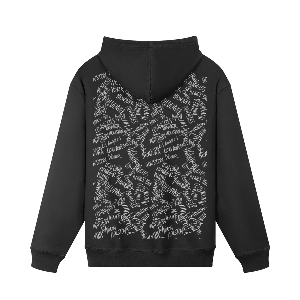 Unisex Washed Drawstring Hoodie - No Hesi