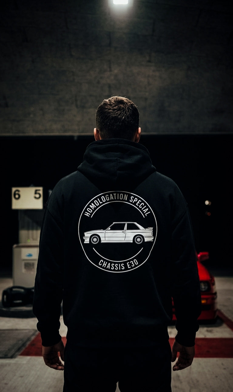 Sun Faded Ripped Pocket Hoodie - 'Homologation Special'