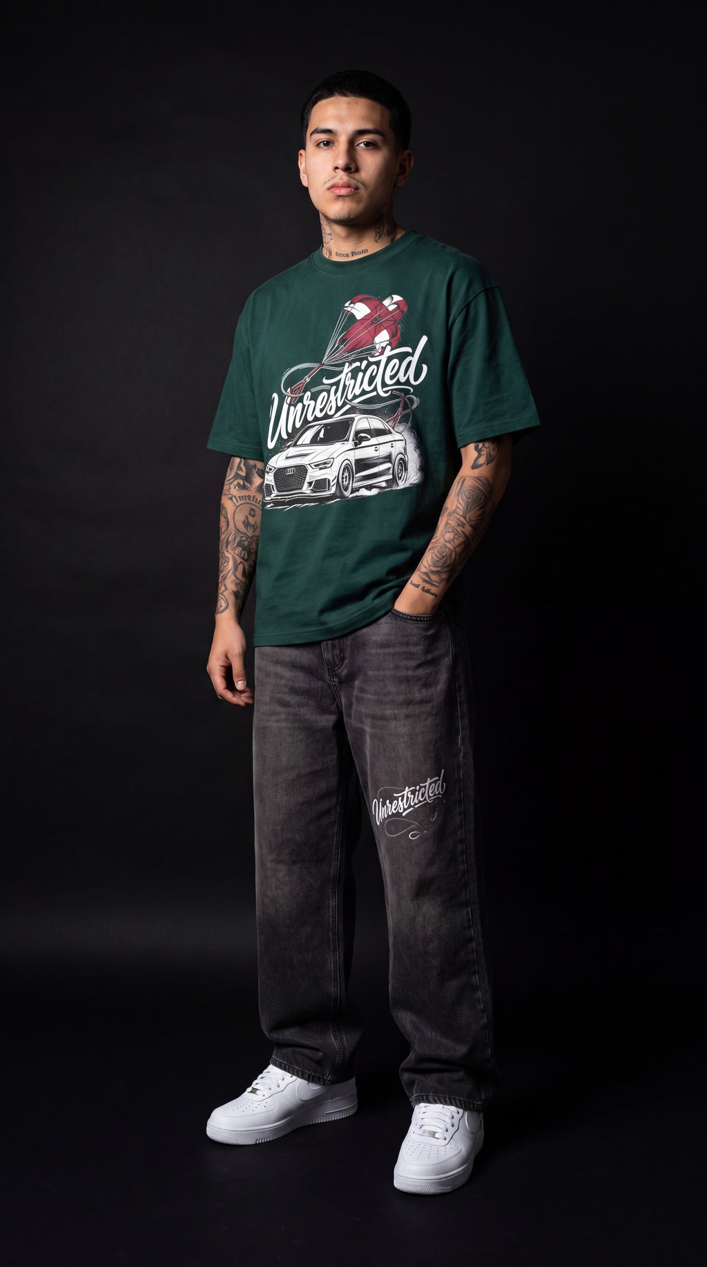 Vintage Wash Heavyweight Denim Jeans - Unrestricted