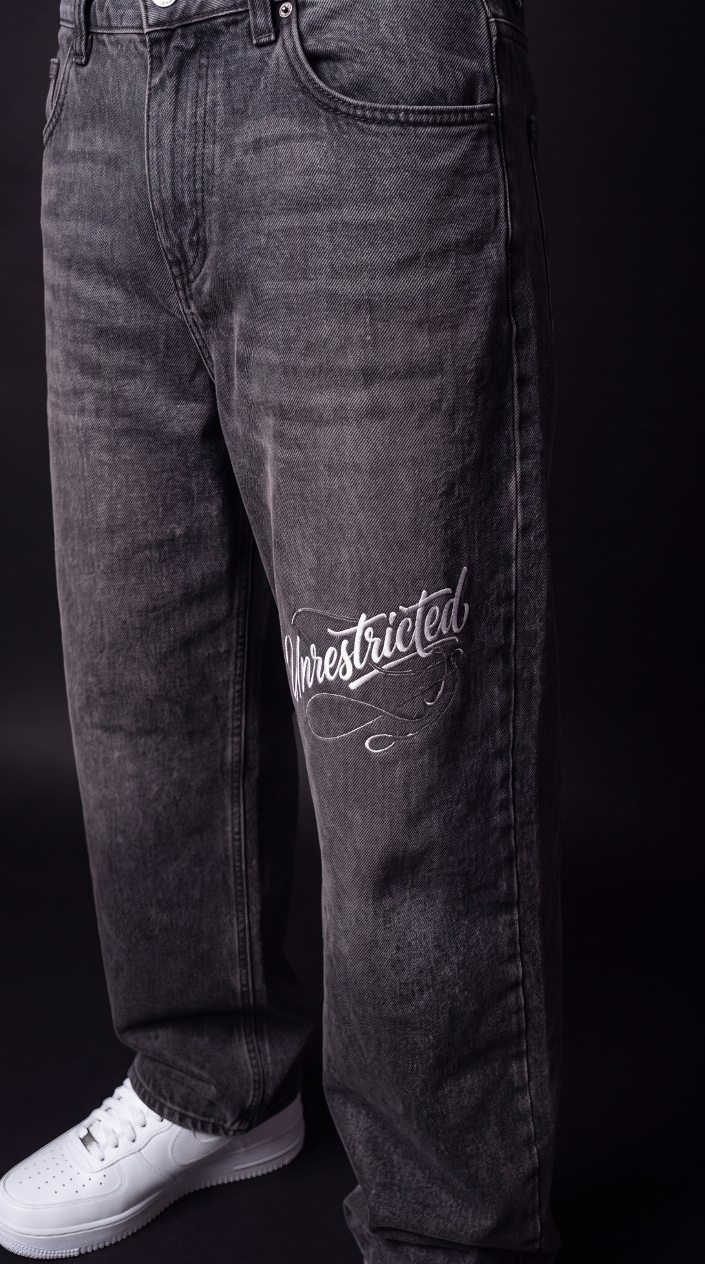 Vintage Wash Heavyweight Denim Jeans - Unrestricted