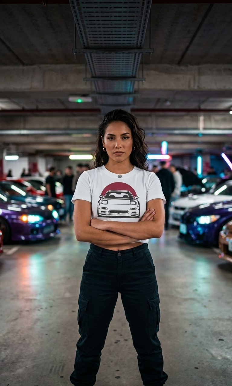Women's Crop Top - JDM Sun