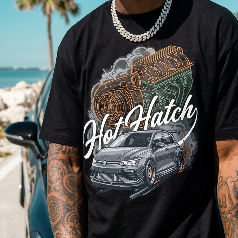 Unisex Regular Fit Tee - Hot Hatch