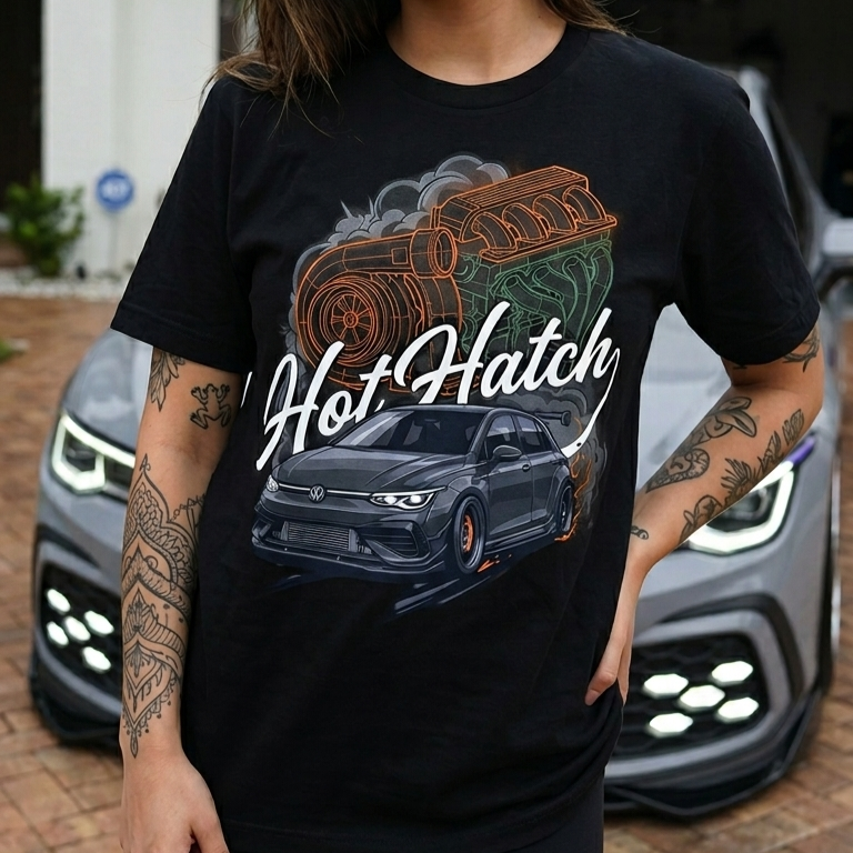 Unisex Regular Fit Tee - Hot Hatch