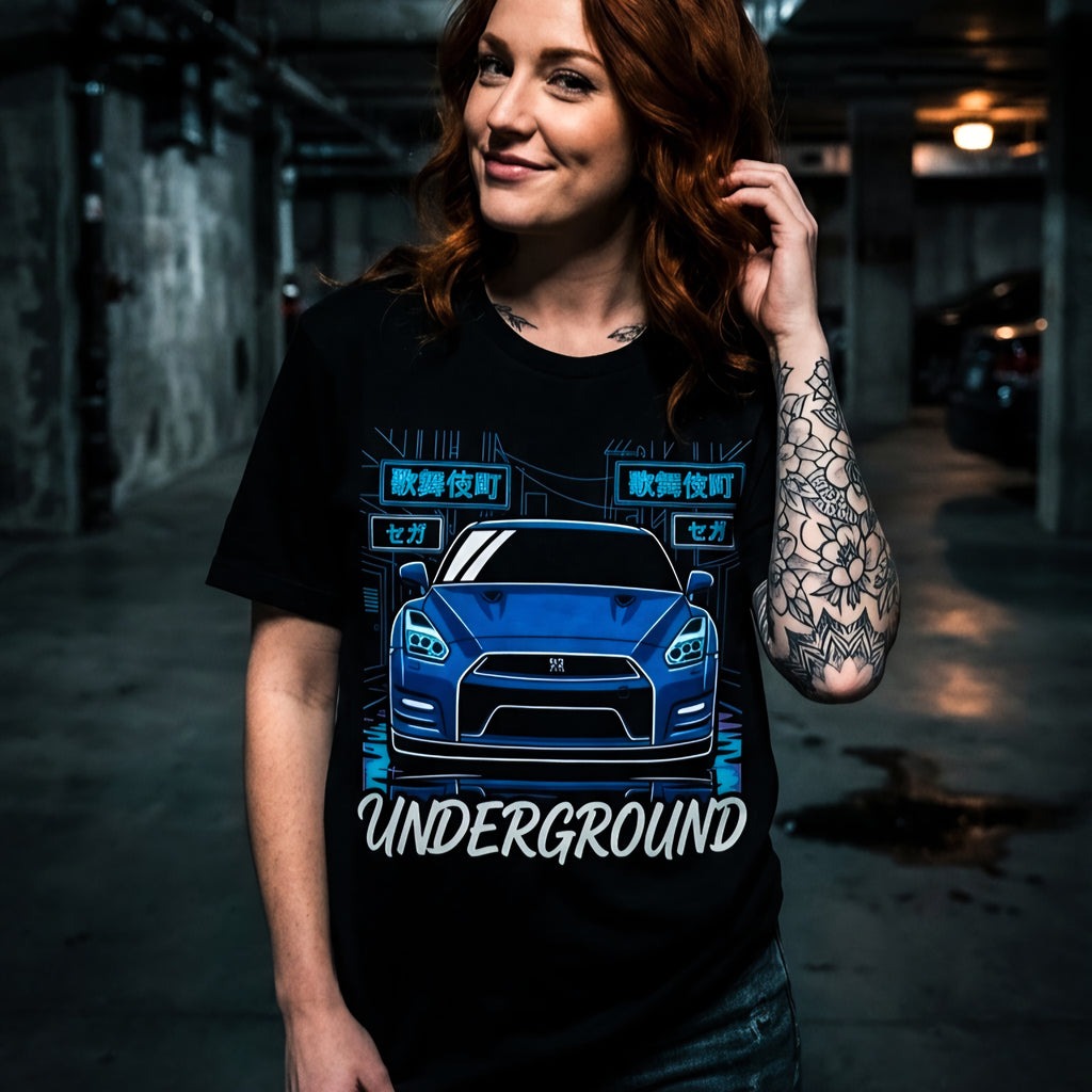 Unisex Regular Fit Tee - Undergound R35