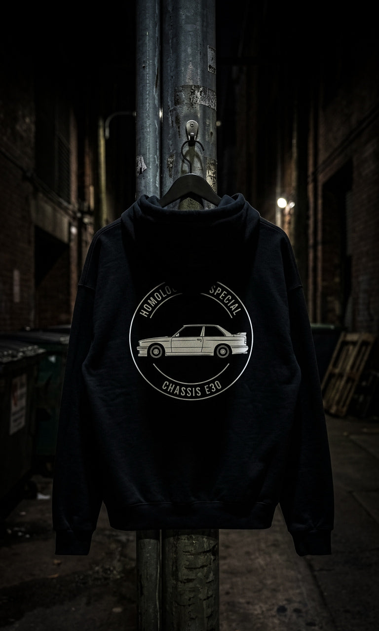 Sun Faded Ripped Pocket Hoodie - 'Homologation Special'